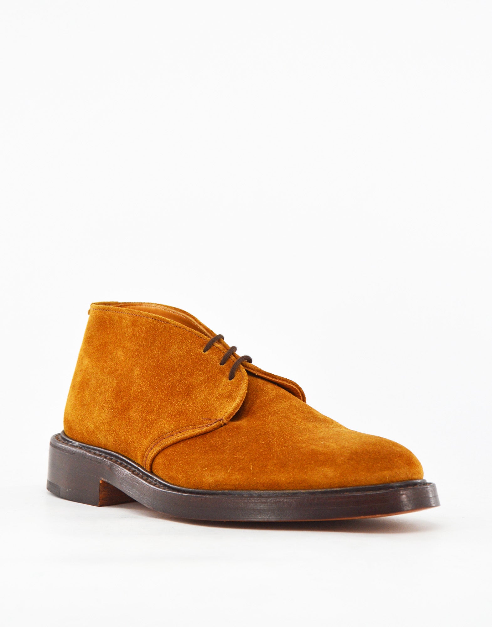 TRICKER'S Polacchino Winston in Crosta Fondo Cuoio Mustard