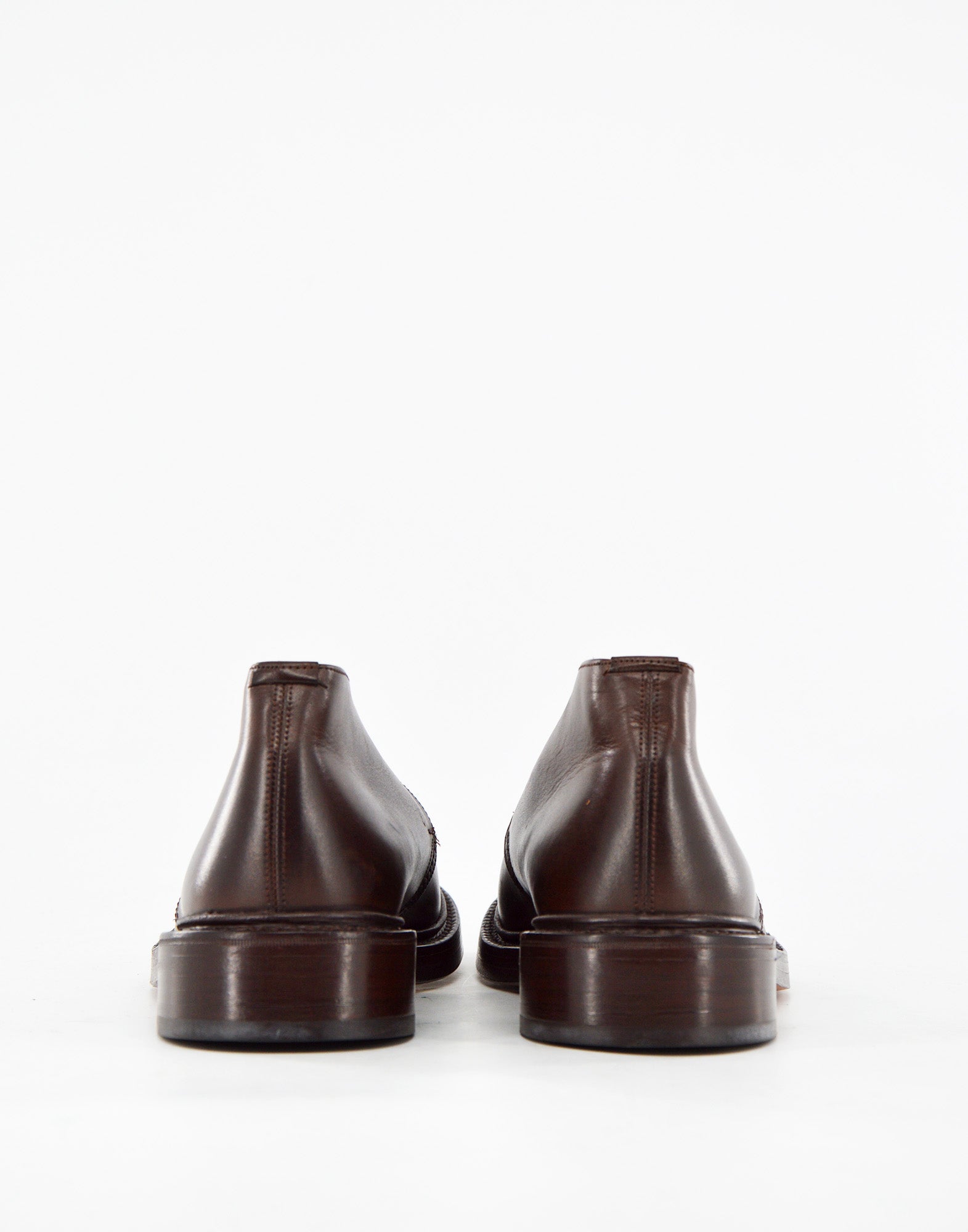 TRICKER'S Polacchino Winston in Pelle Fondo Cuoio Espresso Burnished