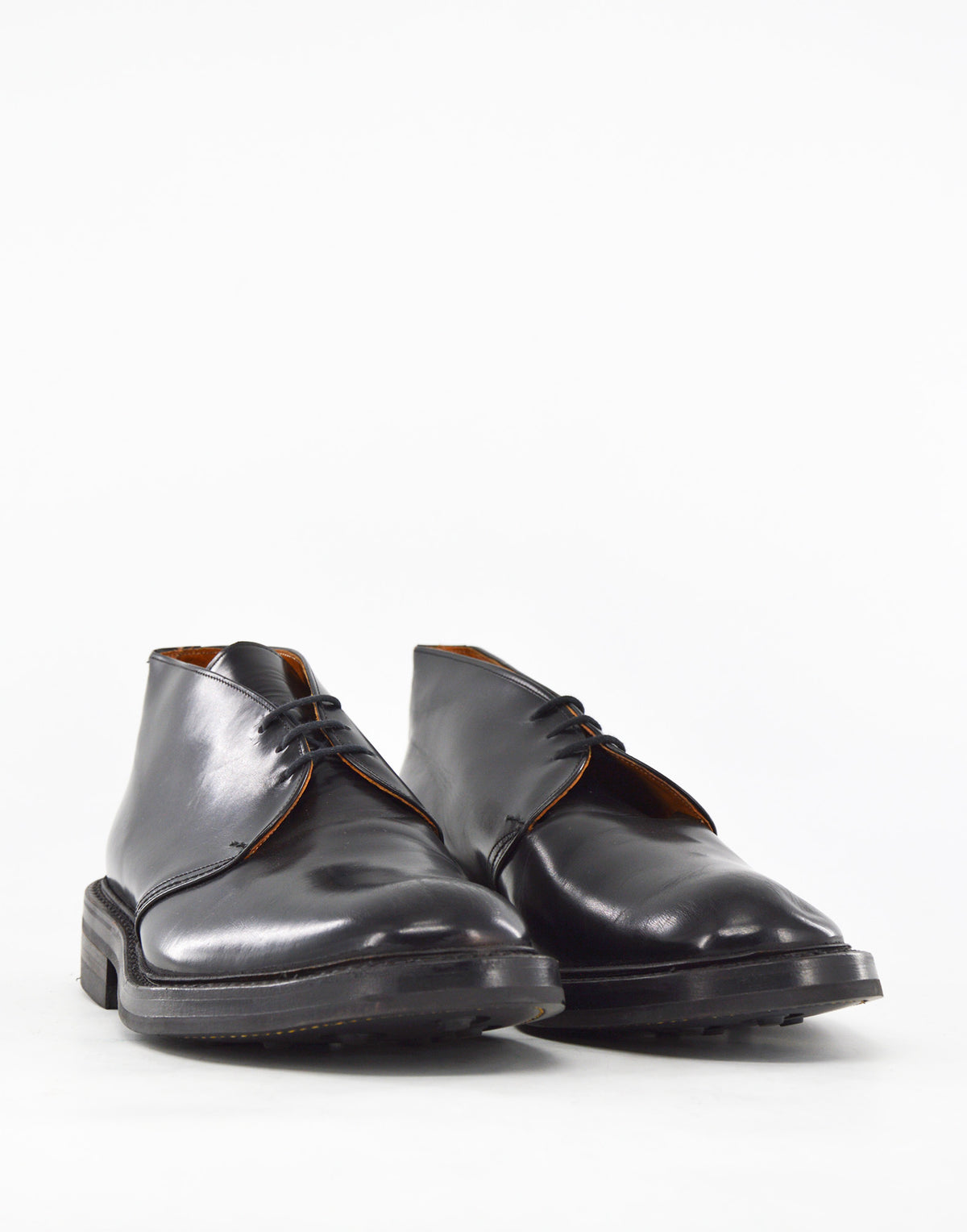 TRICKER'S Polacchino Winston in Pelle Fondo Dainite Black