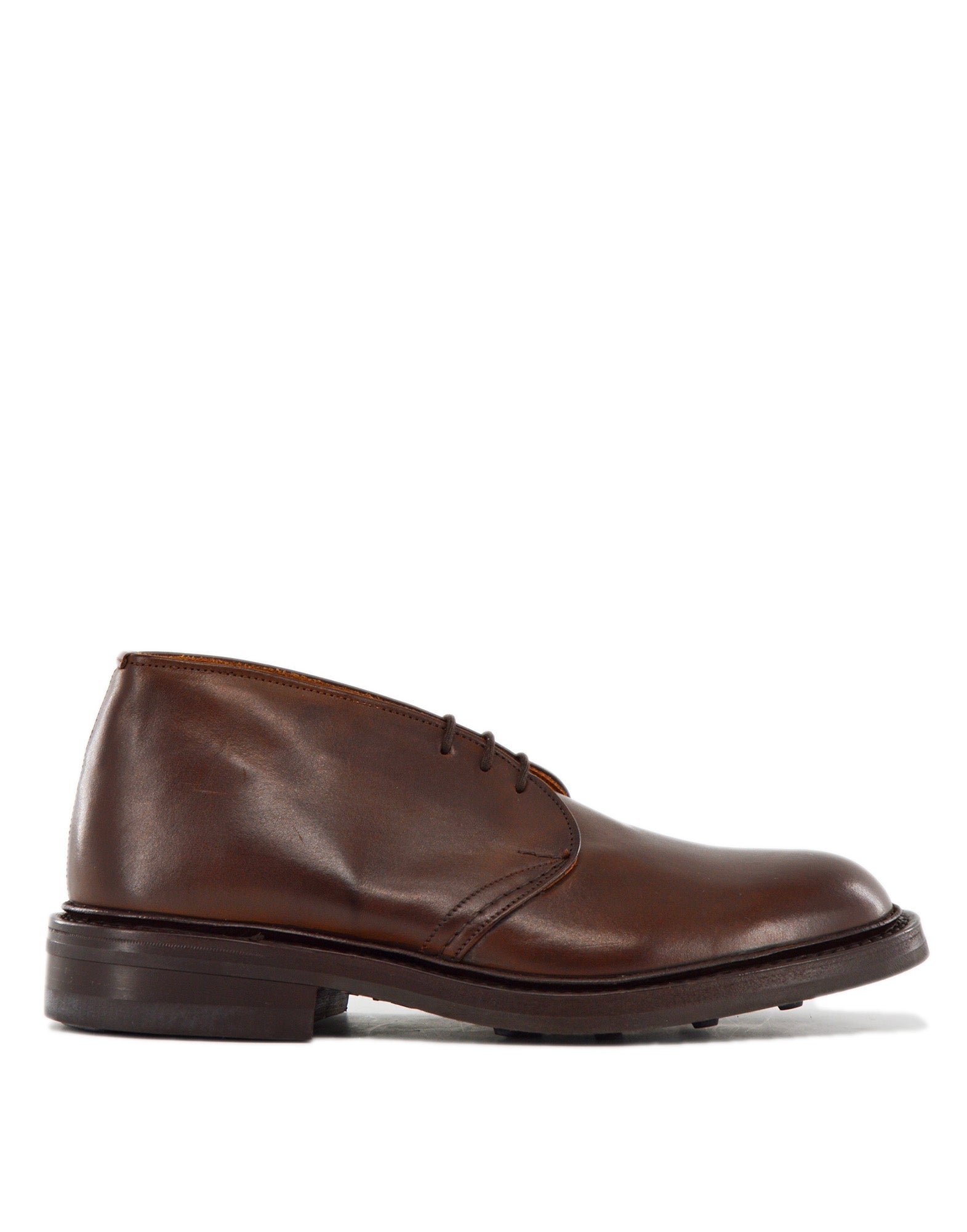 TRICKER'S Polacchino Winston in Pelle Fondo Dainite Espresso Burnished