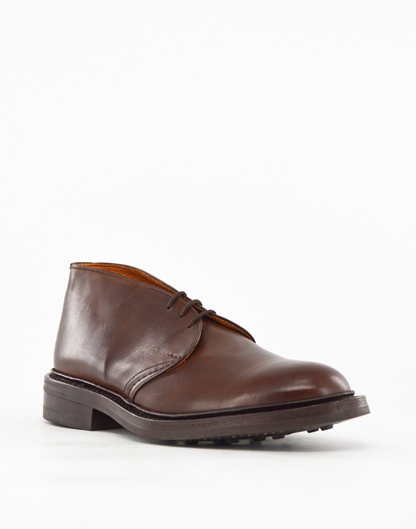 TRICKER'S Polacchino Winston in Pelle Fondo Dainite Espresso Burnished
