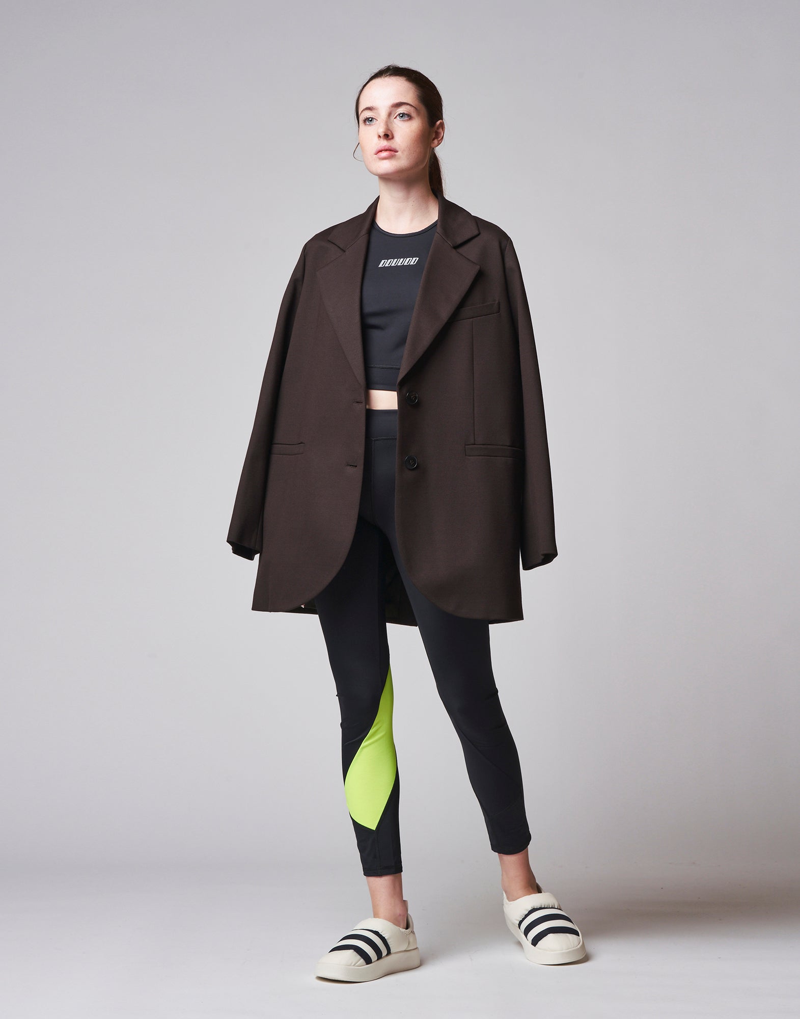 DOUUOD Leggings Bicolor in Lycra
