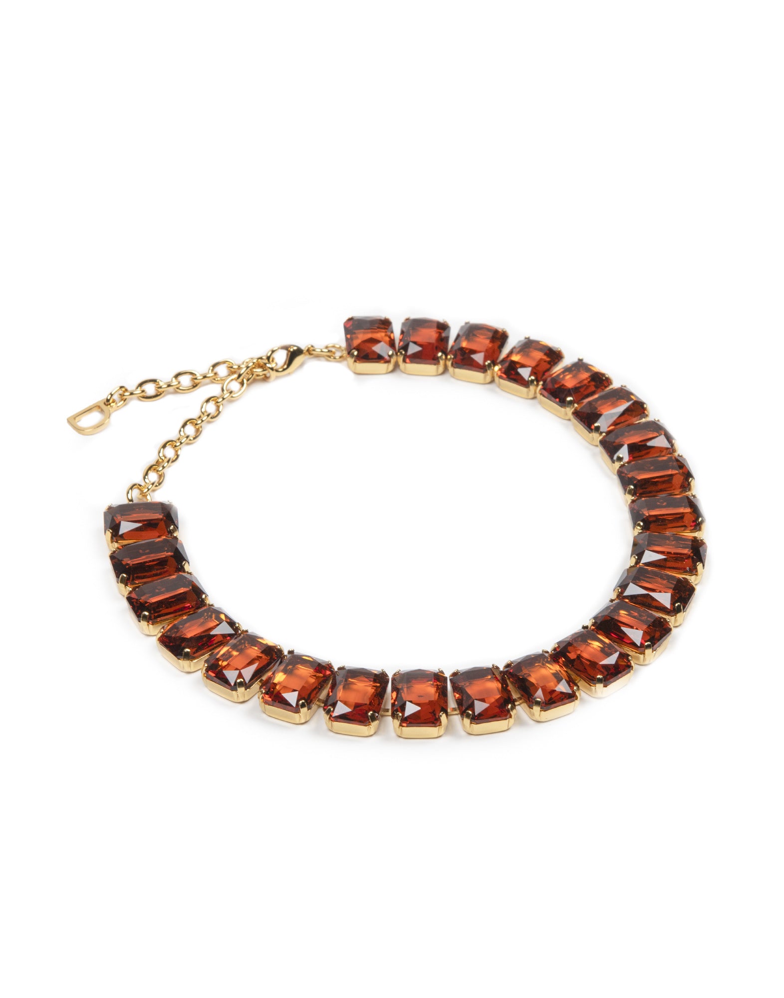 DOUUOD Collana con Pietre Ambra