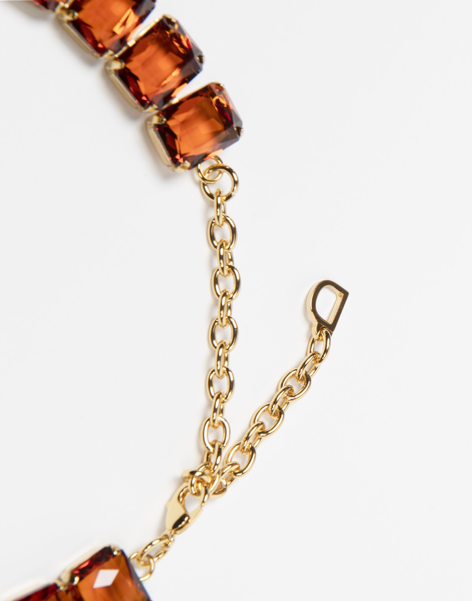 DOUUOD Collana con Pietre Ambra