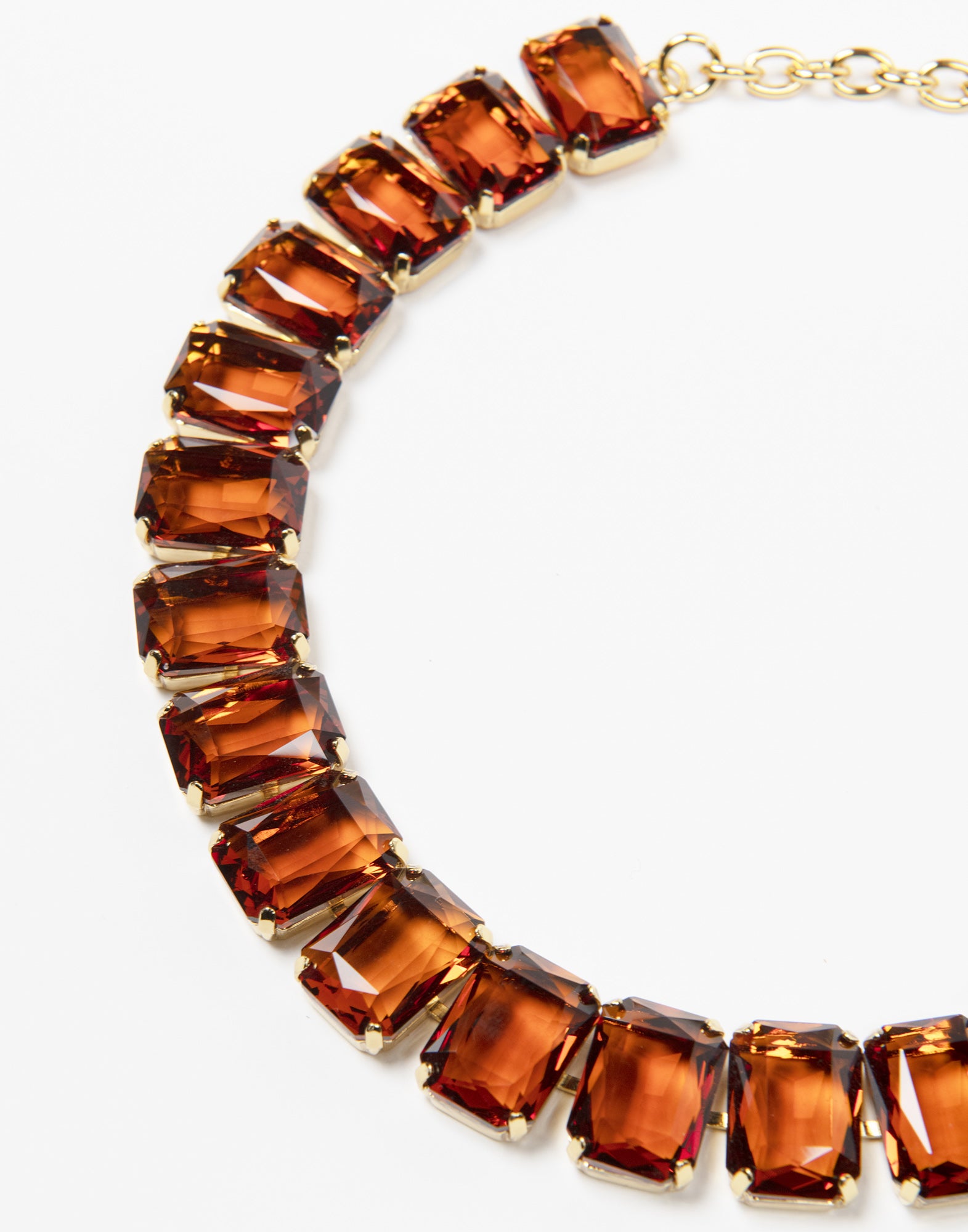 DOUUOD Collana con Pietre Ambra