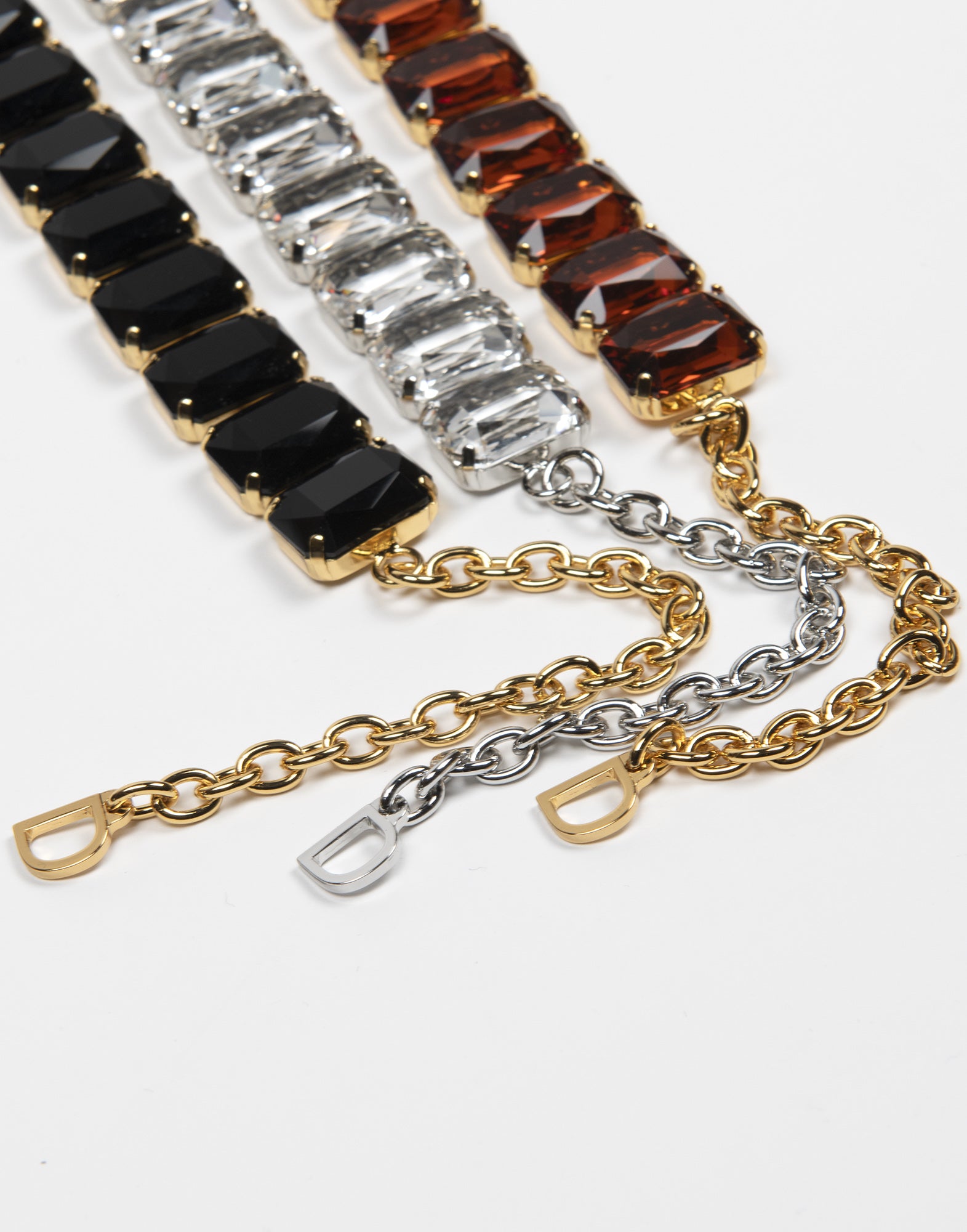 DOUUOD Collana con Pietre Ambra