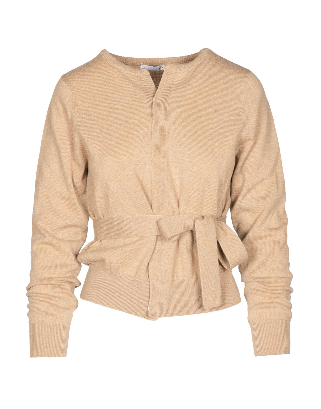DOUUOD Cardigan in cashemere con cintura