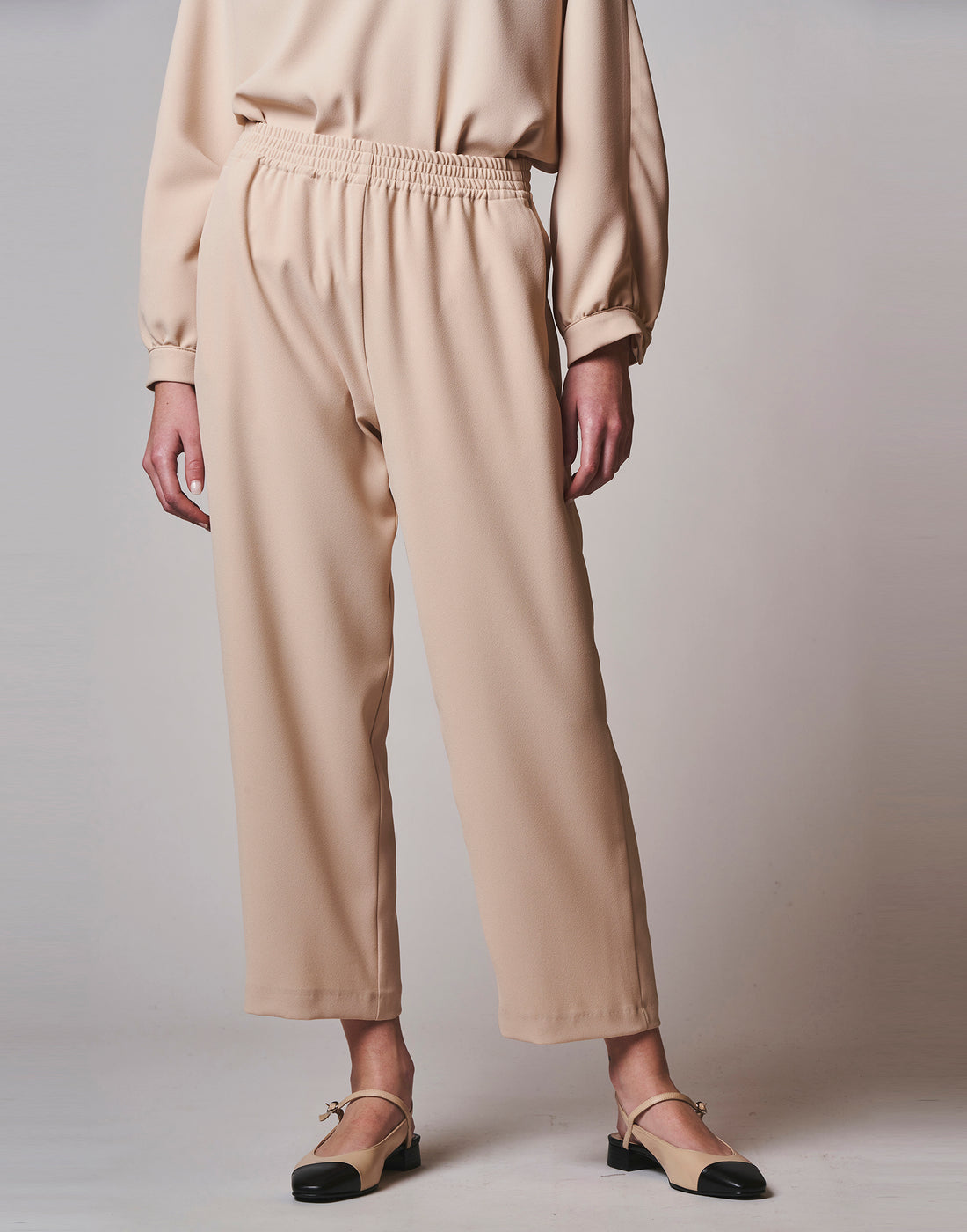 DOUUOD Pantalone Japan in Crêpe