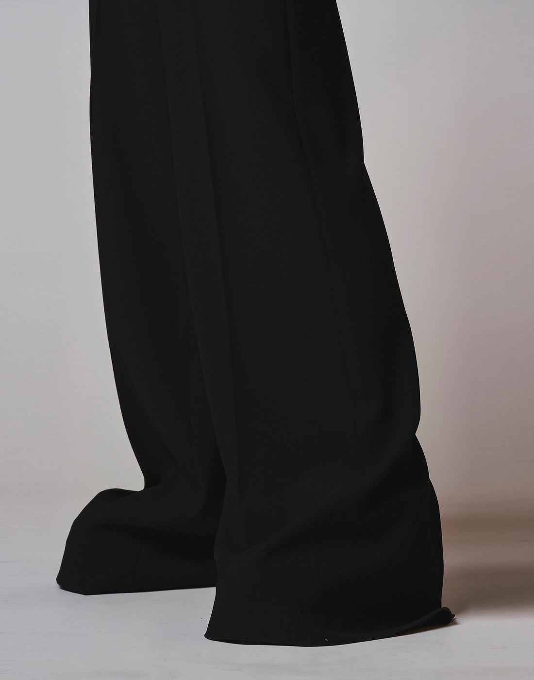 DOUUOD Pantalone con Gamba Ampia in Crêpe