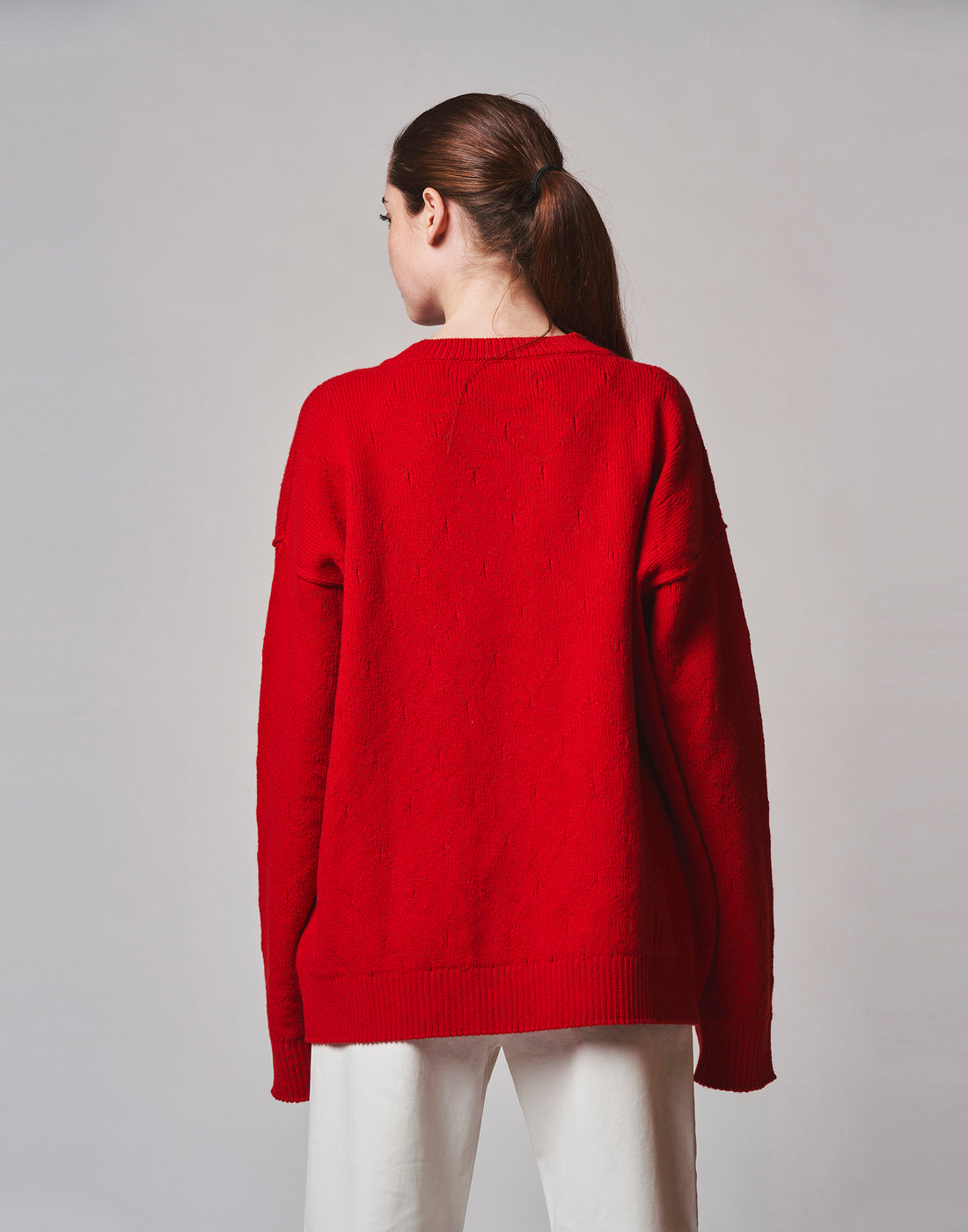 DOUUOD Maglione Con Scollo A "V" In Lana E Cashmere
