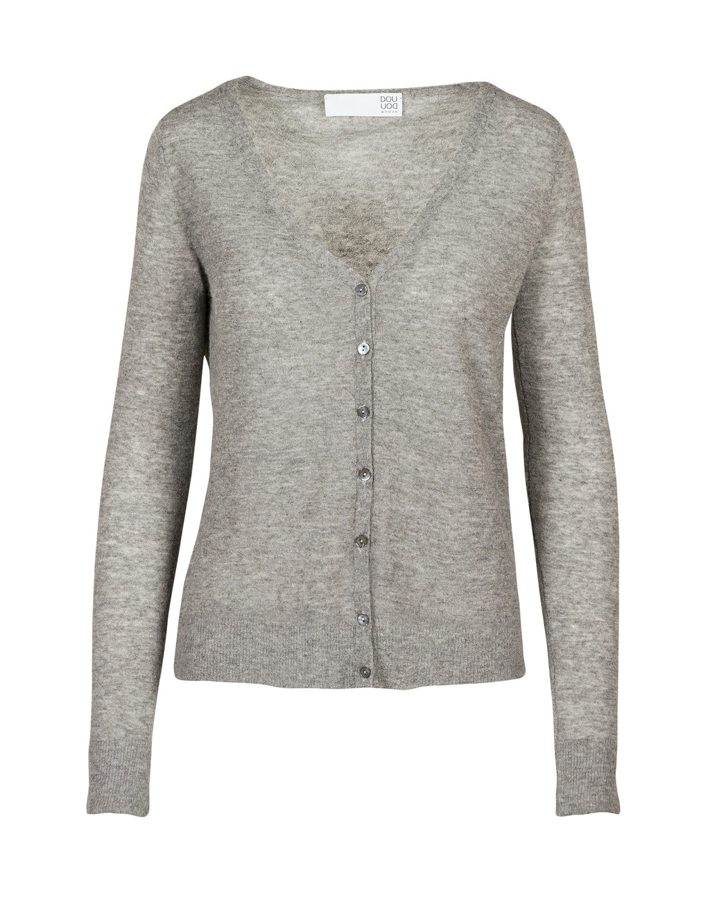 DOUUOD Light Cardigan In Garza Lana Alpaca