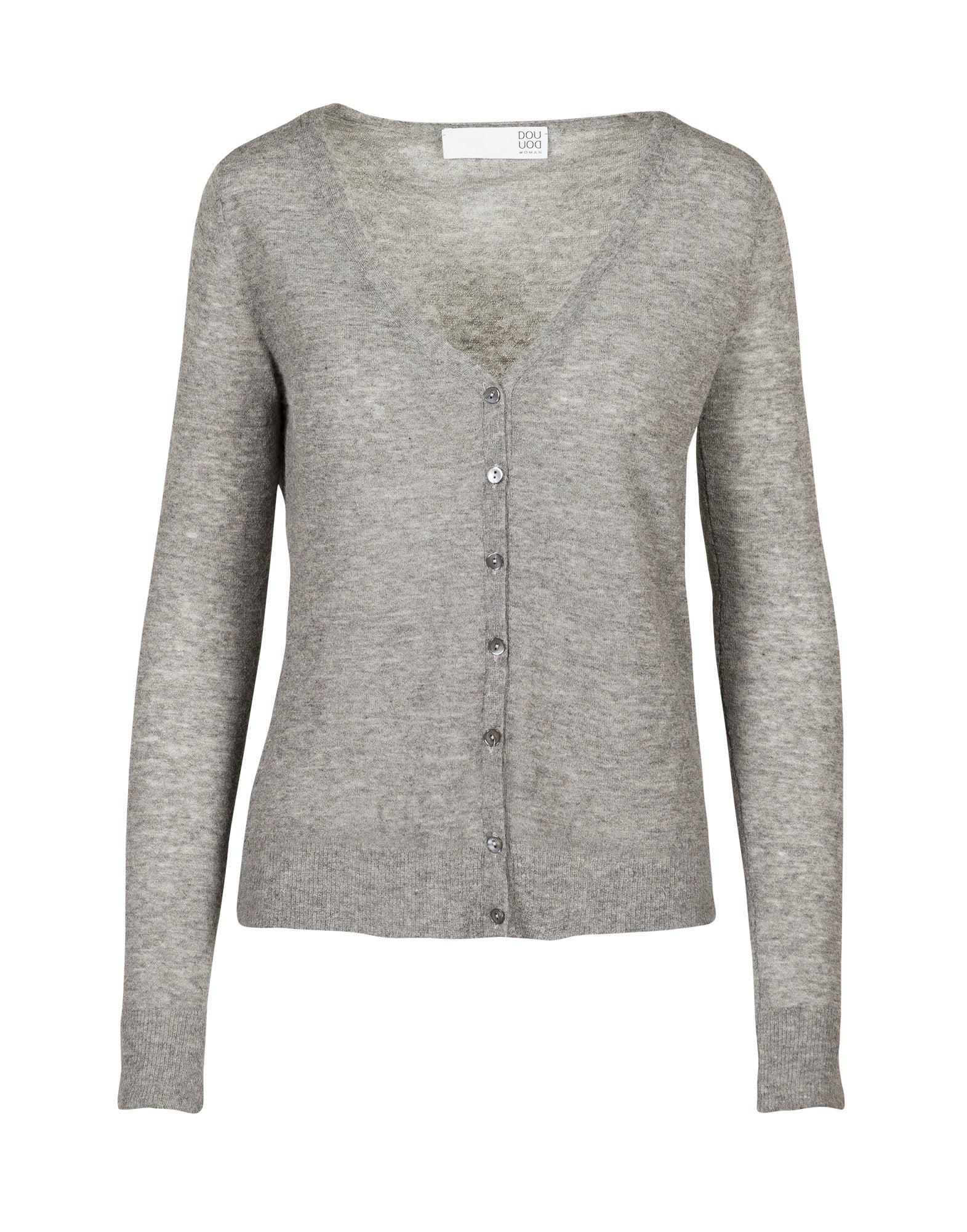 DOUUOD Light Cardigan In Garza Lana Alpaca