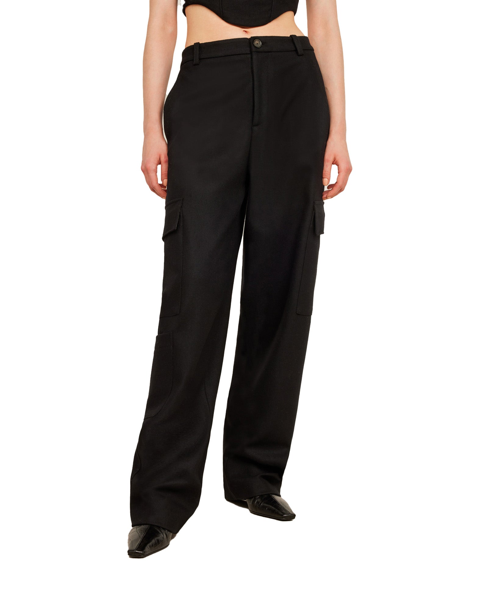 ERIKA CAVALLINI Pantalone Jenny in Panno Leggero
