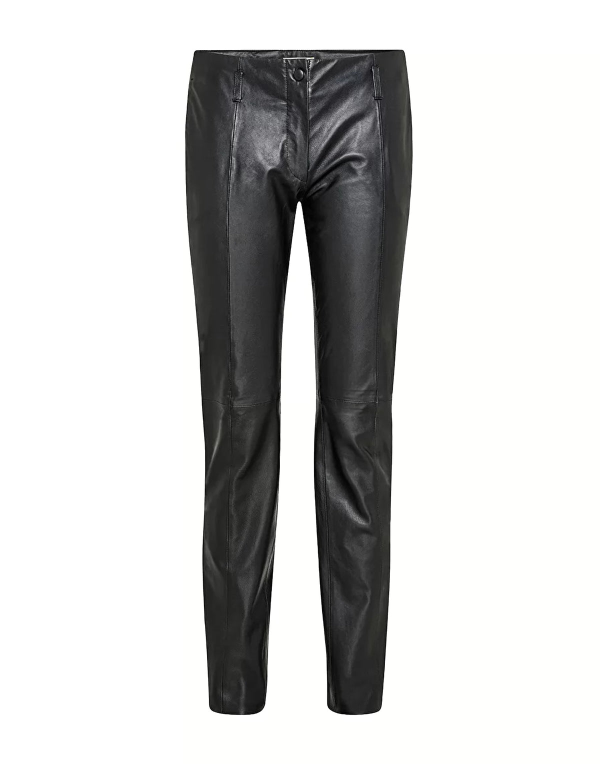 FORTE FORTE Pantalone a Vita Bassa In Nappa