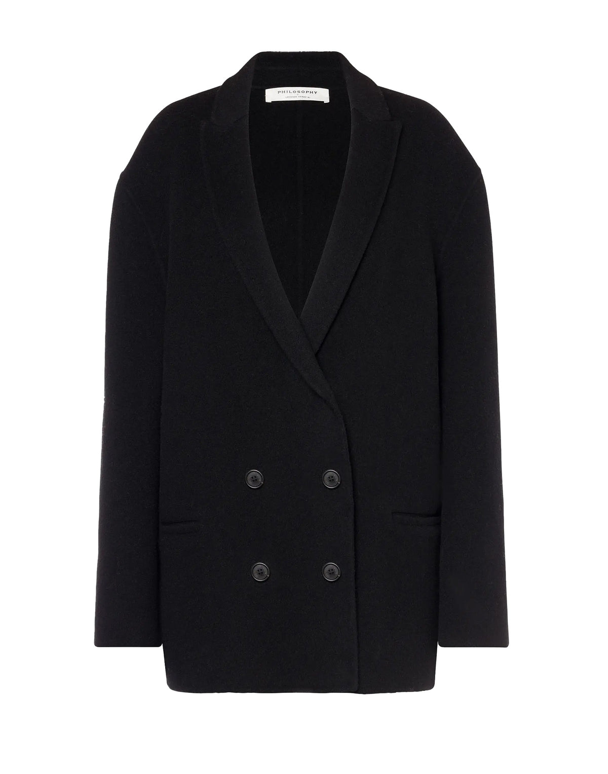 PHILOSOPHY Giacca oversize in lana double