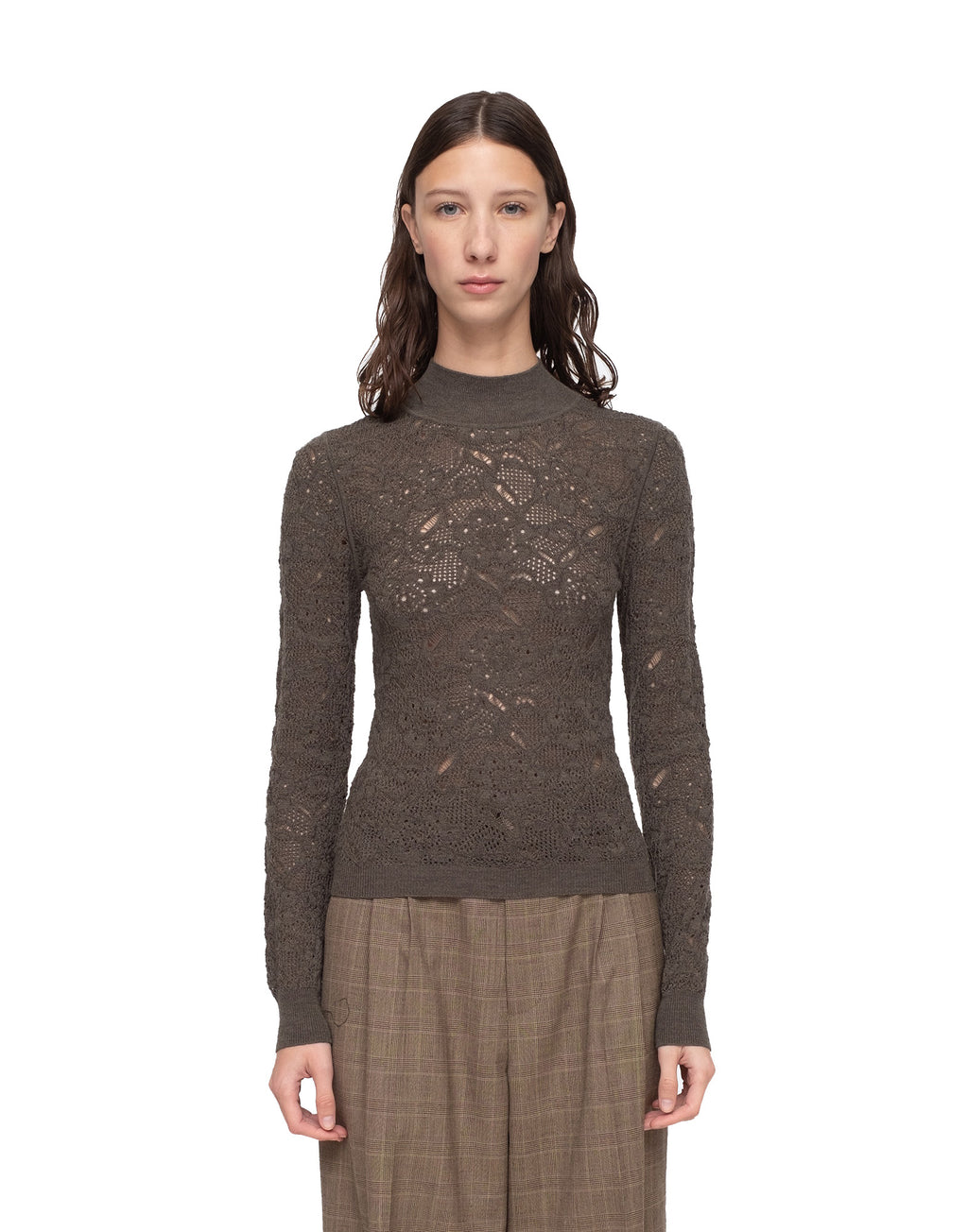 SEA NY Maglia Nelle in Lana con Ricamo
