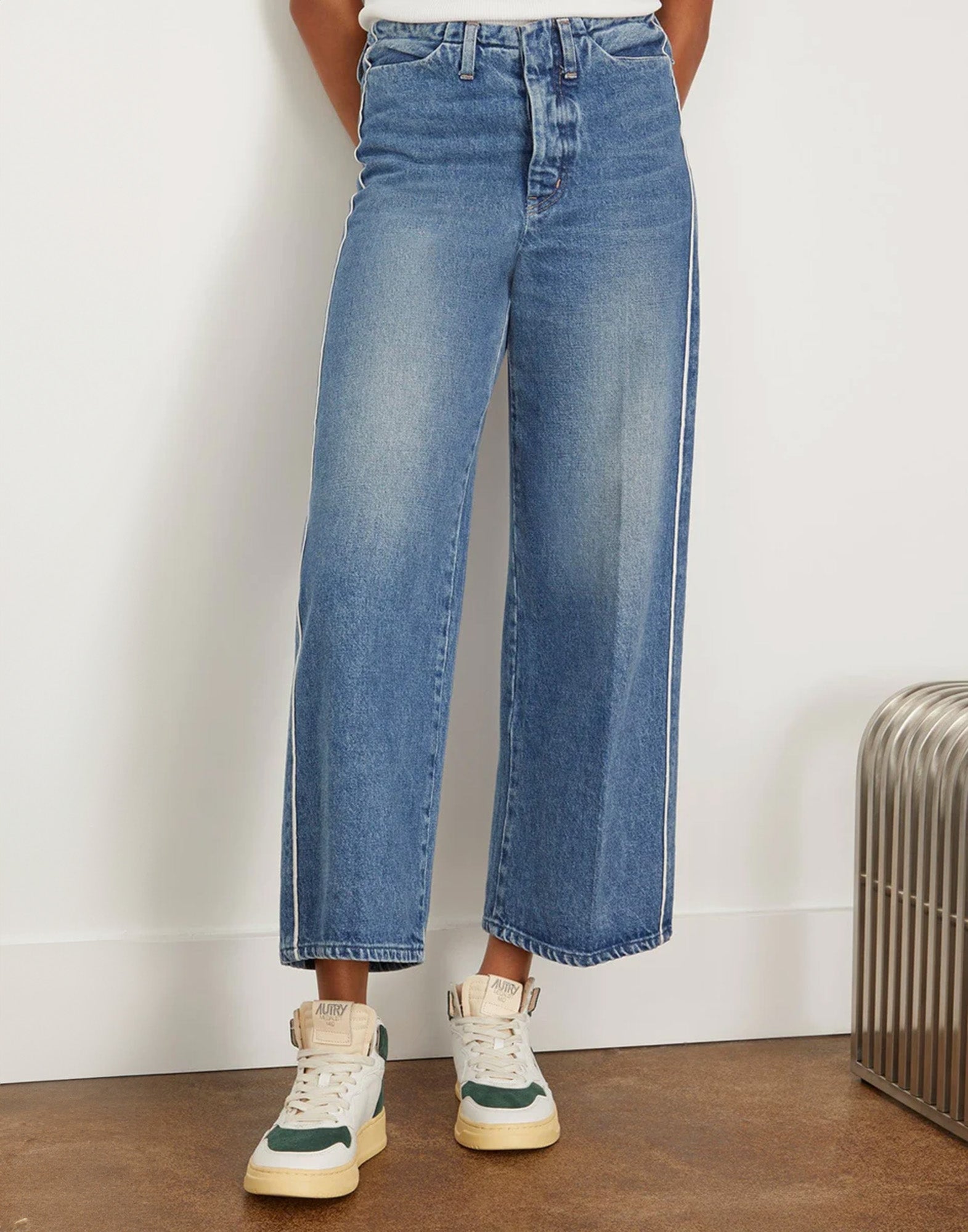 TANAKA Denim Jean Cimosato Vintage Blue Fango
