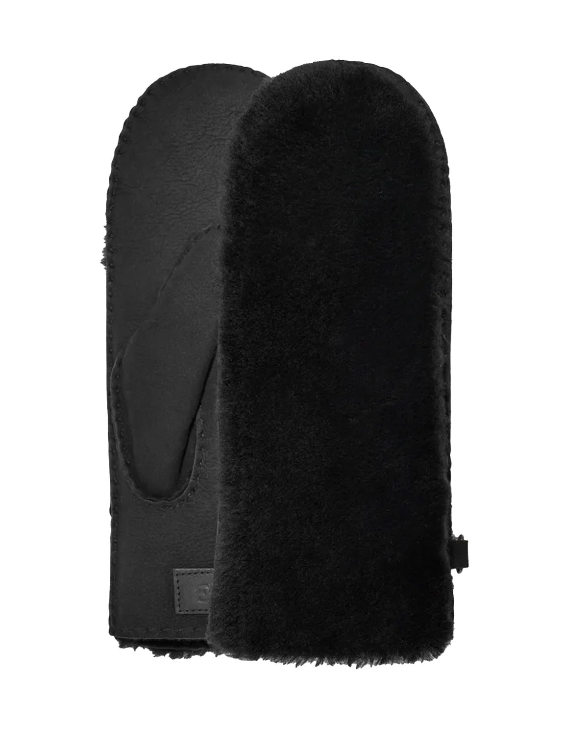 UGG Manopole Con Montone A Vista Black