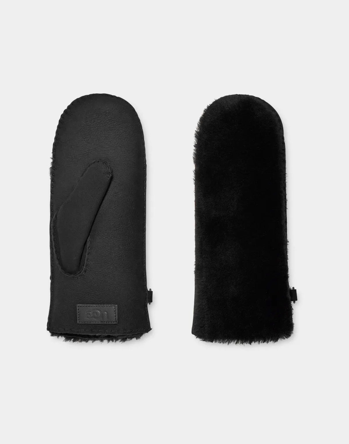 UGG Manopole Con Montone A Vista Black