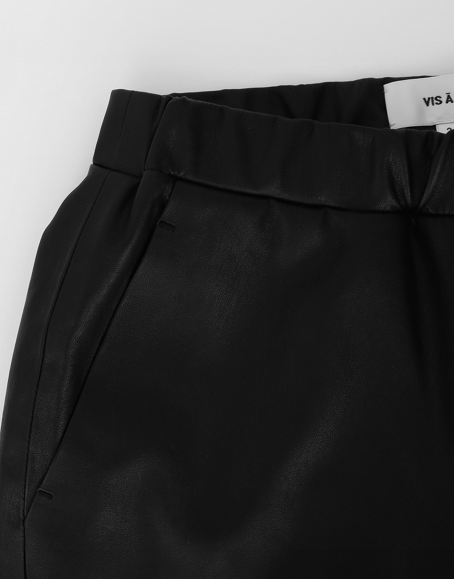 VIS A VIS Leggings in Pelle Vegan Black