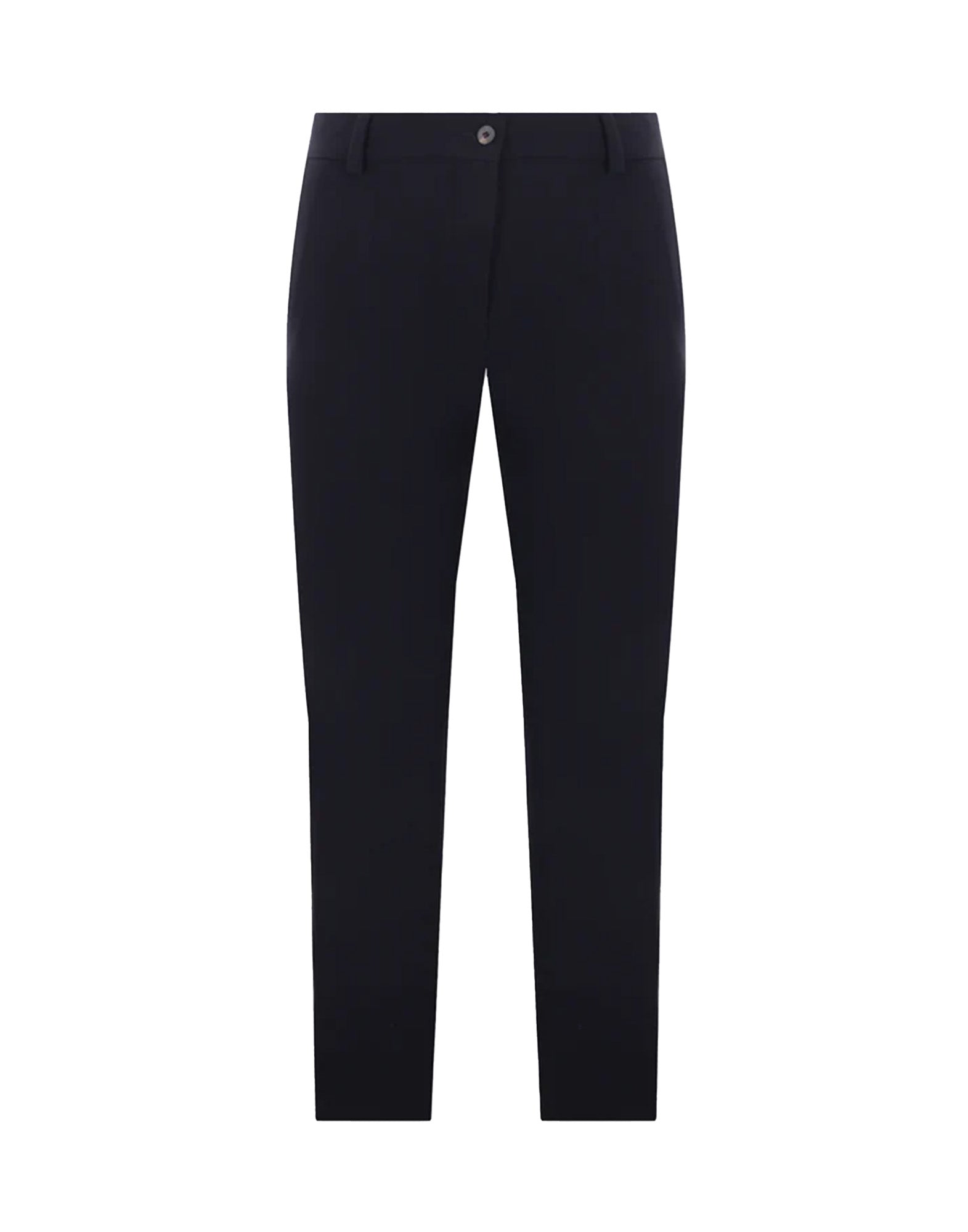 ALBERTO BIANI Pantalone a Trombetta in Tessuto Tecnico Stretch Blu