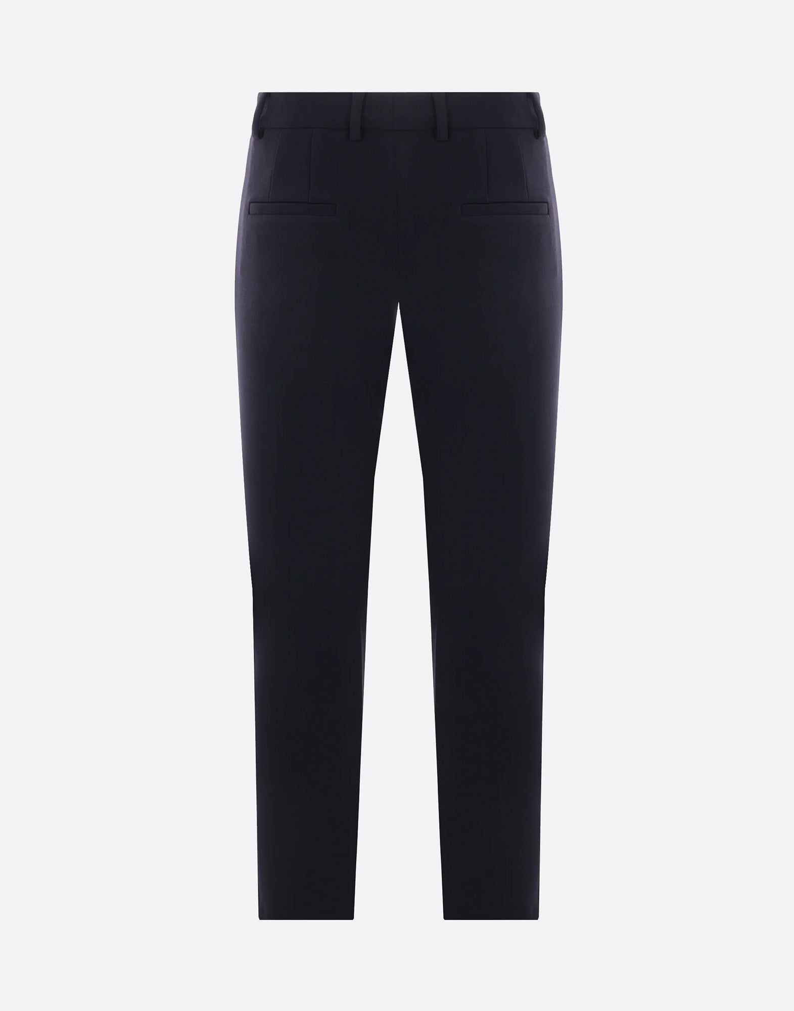 ALBERTO BIANI Pantalone a Trombetta in Tessuto Tecnico Stretch Blu
