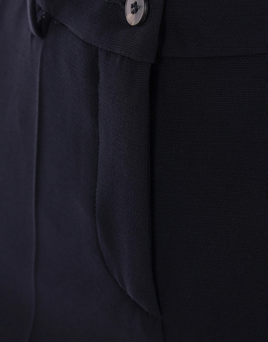 ALBERTO BIANI Pantalone a Trombetta in Tessuto Tecnico Stretch Blu