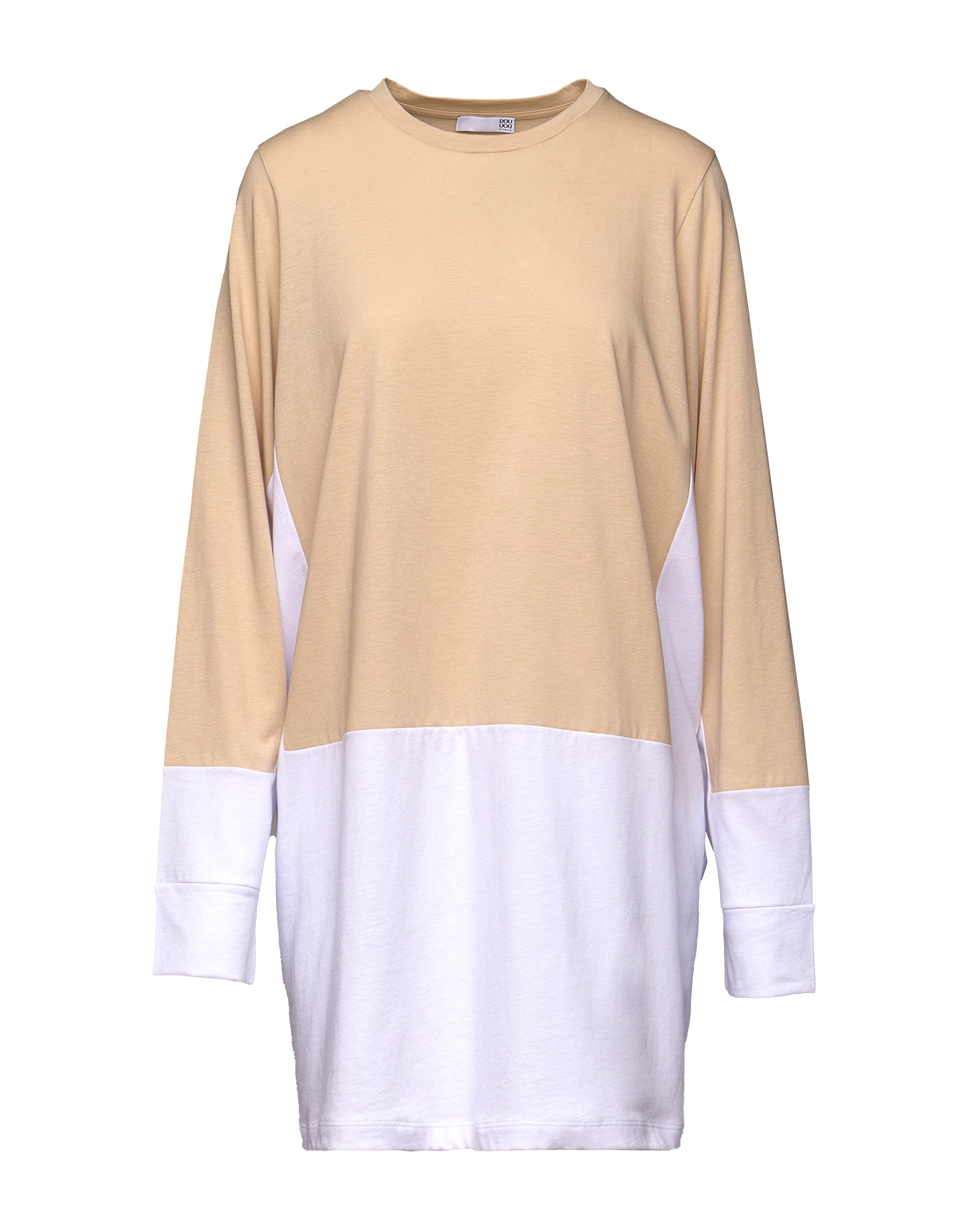 DOUUOD Maxi T-shirt Bicolore