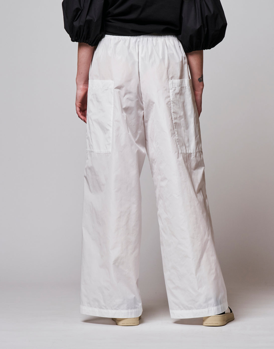 DOUUOD Pantalone a Palazzo in Taffetas