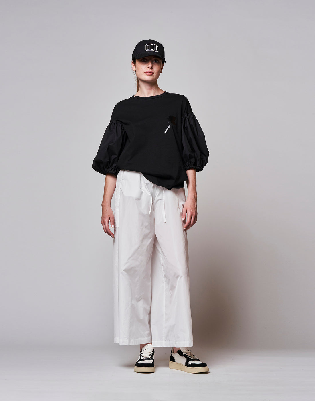 DOUUOD Pantalone a Palazzo in Taffetas