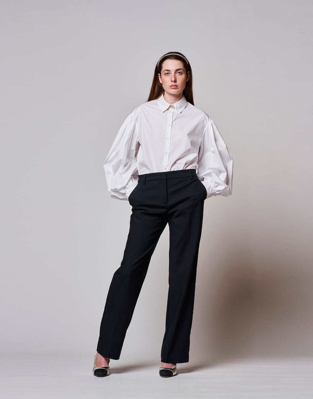 DOUUOD Pantalone a Uomo in Cotone Stretch Blu Notte