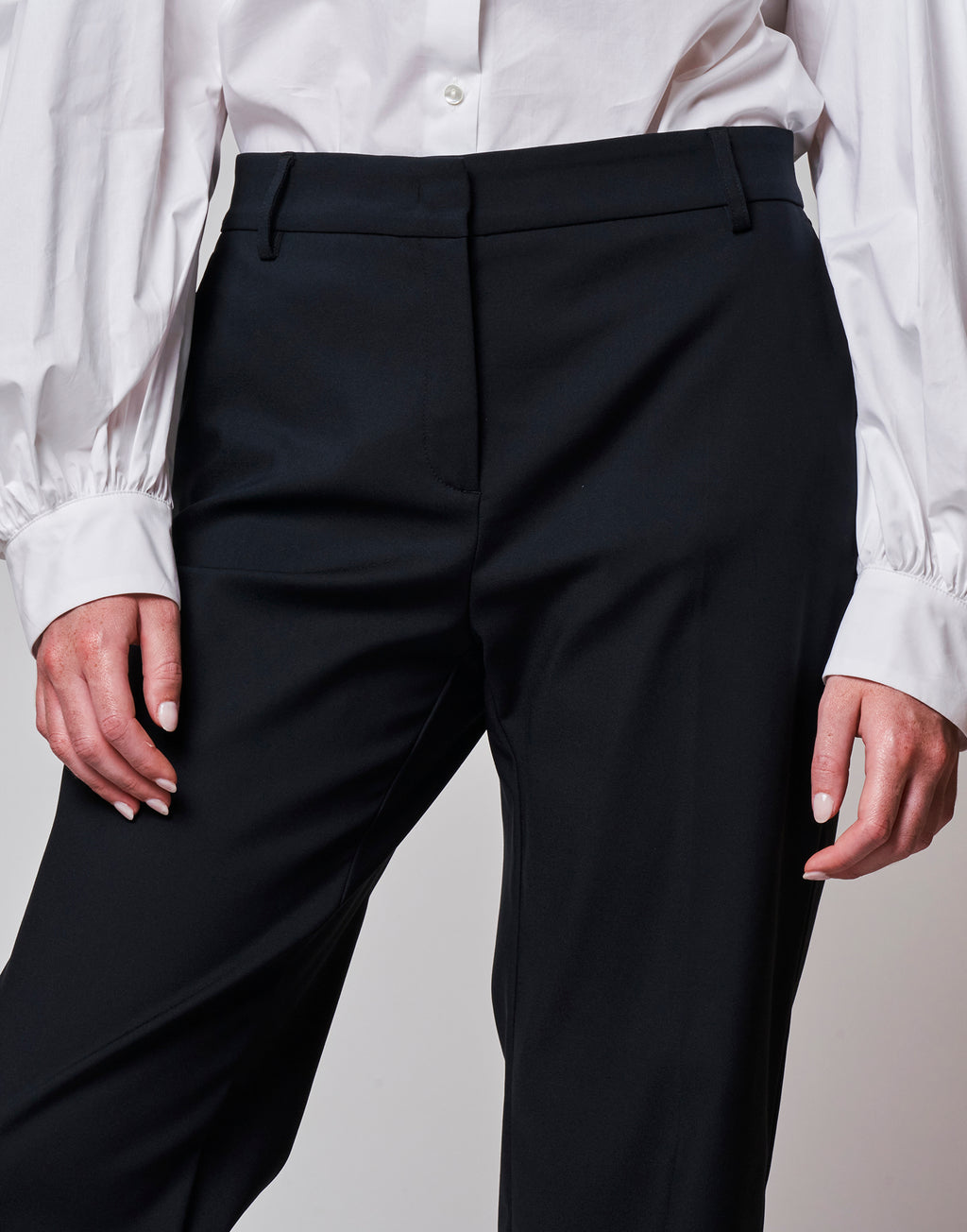 DOUUOD Pantalone a Uomo in Cotone Stretch Blu Notte