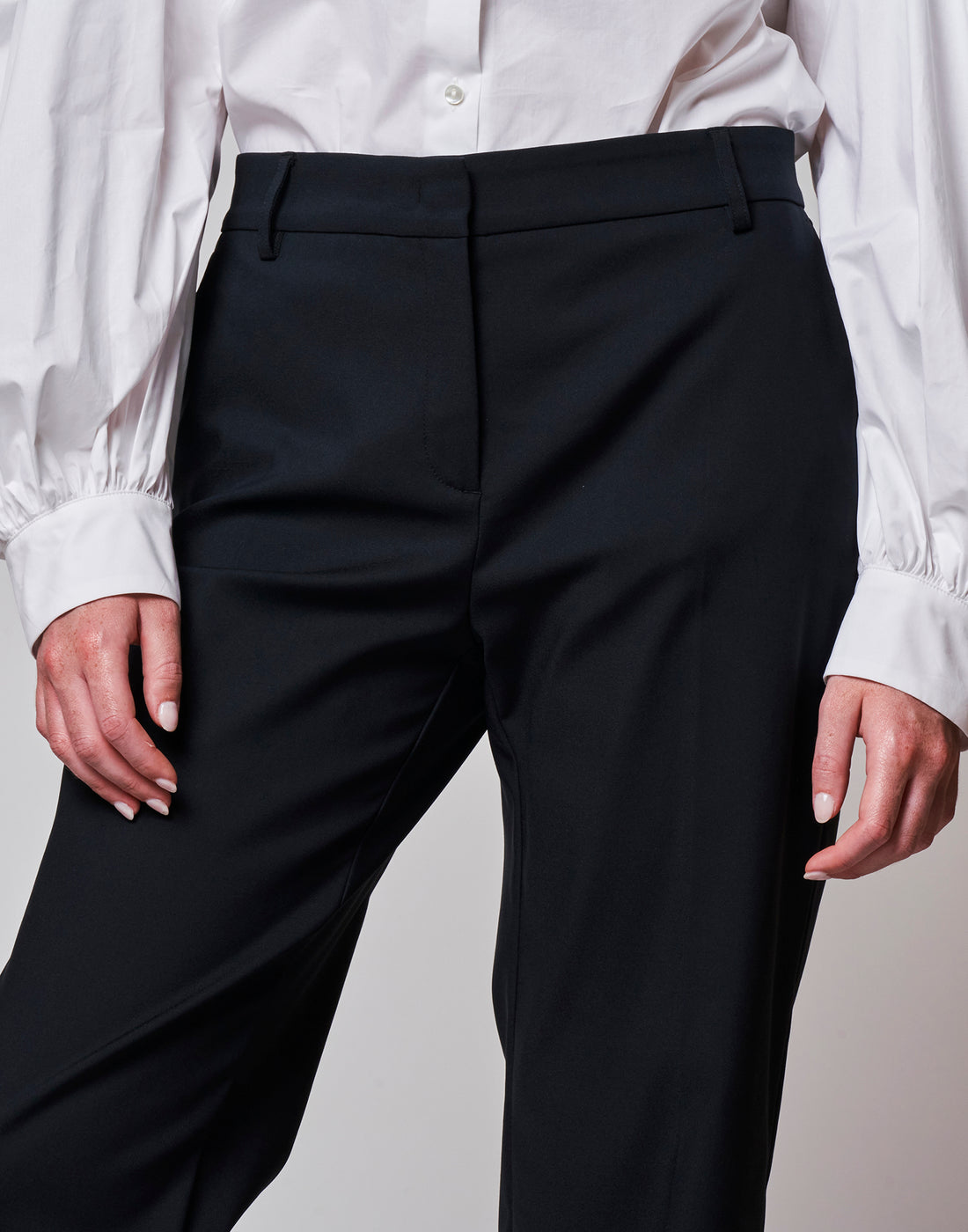 DOUUOD Pantalone a Uomo in Cotone Stretch Blu Notte