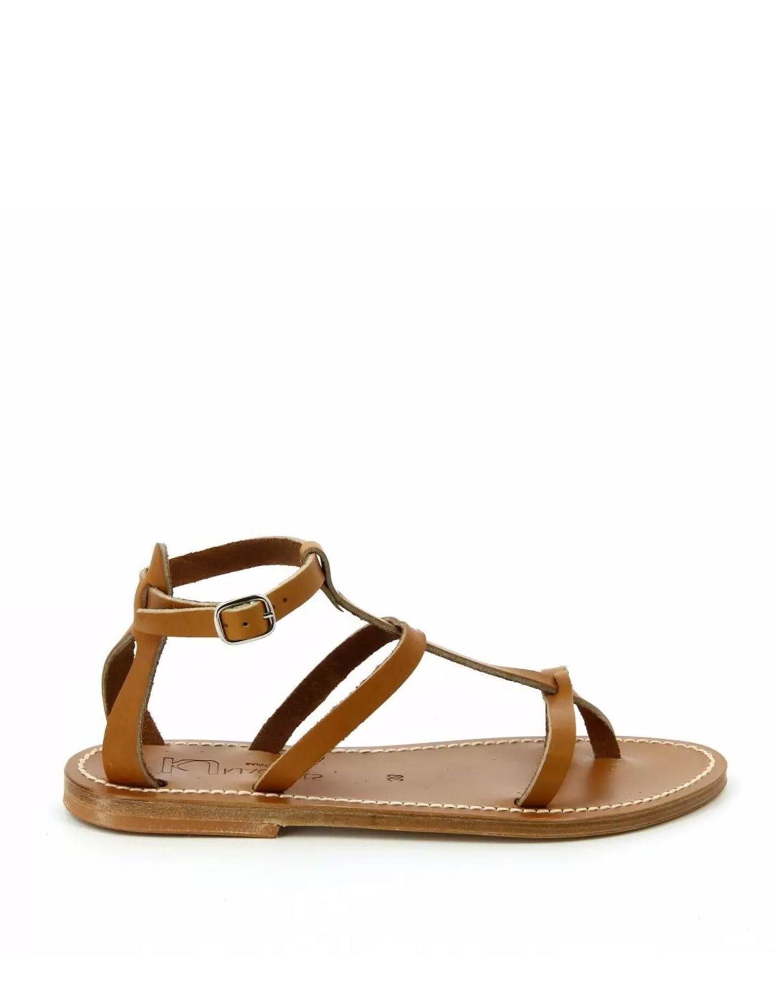 K.JACQUES Sandali Antioche in Pelle Naturel