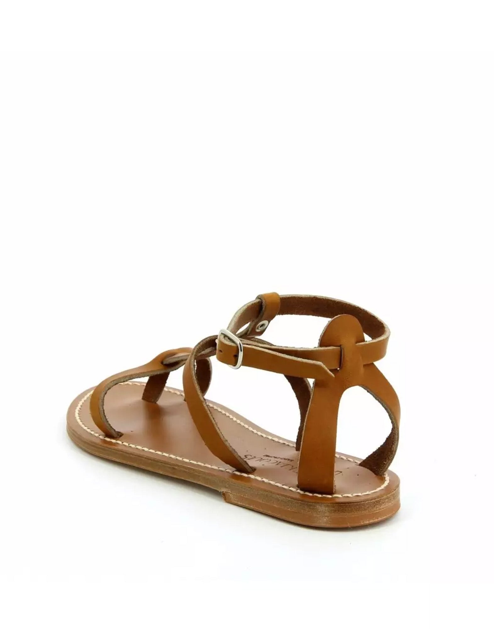 K.JACQUES Sandali Antioche in Pelle Naturel