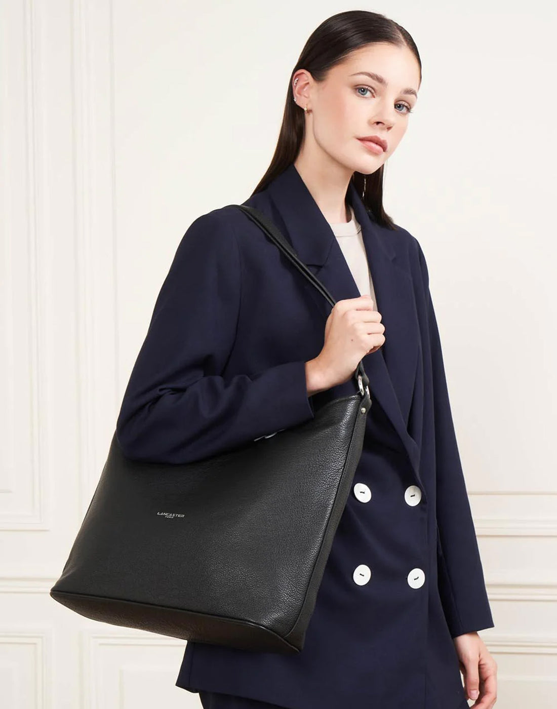 LANCASTER Borsa a Secchiello Firenze Noir