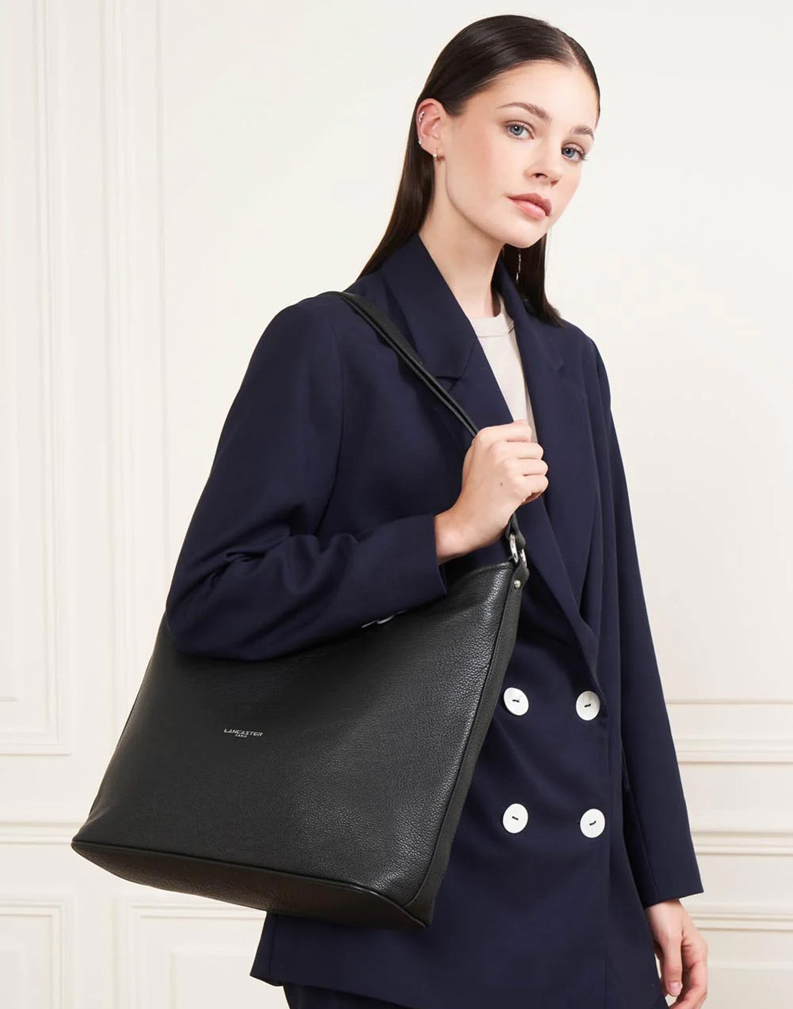 LANCASTER Borsa a Secchiello Firenze Noir