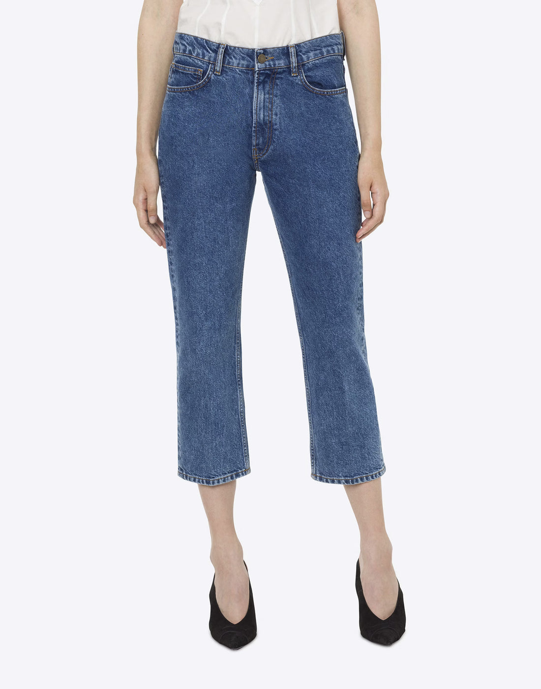 PHILOSOPHY Pantalone Cropped in Denim
