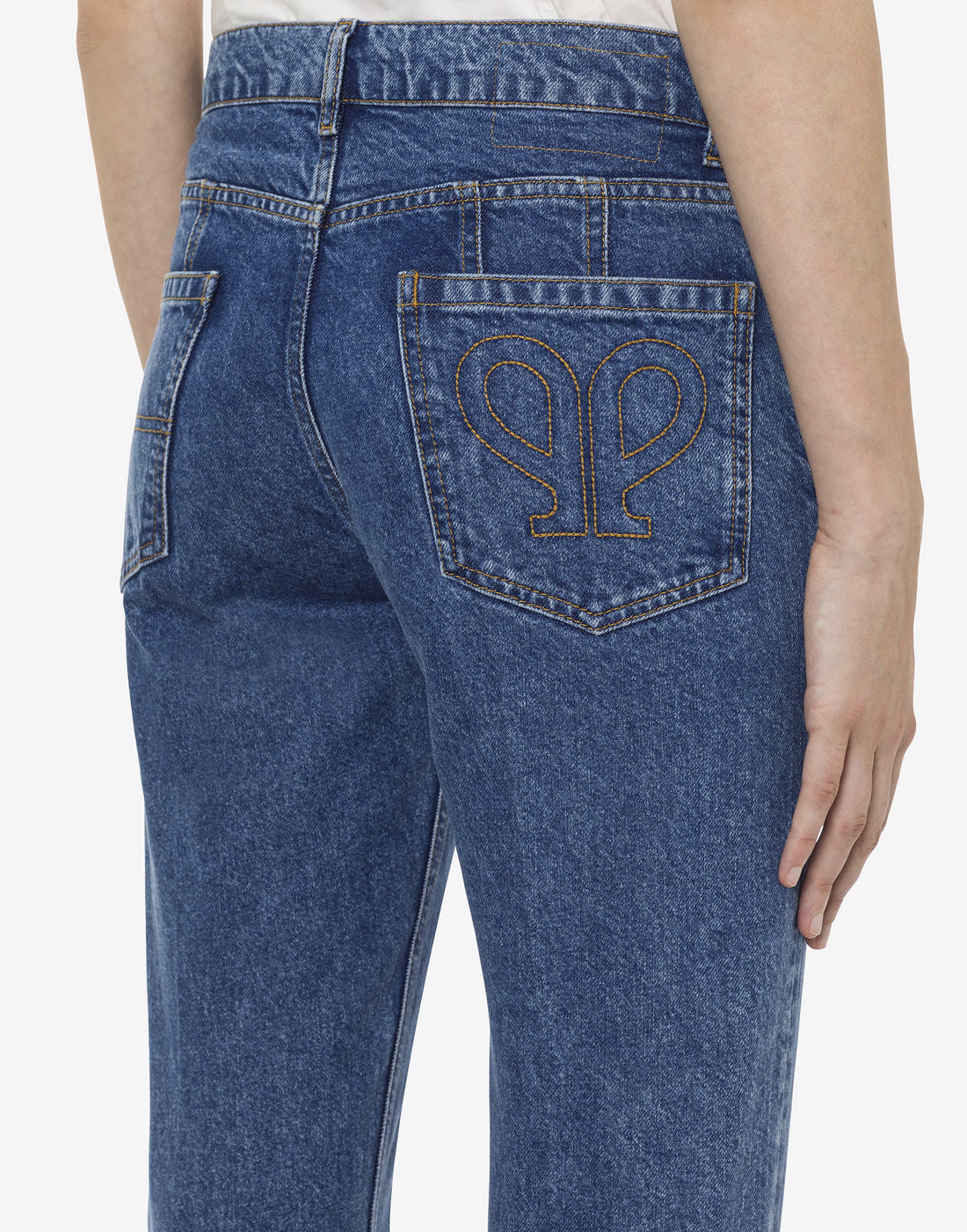 PHILOSOPHY Pantalone Cropped in Denim