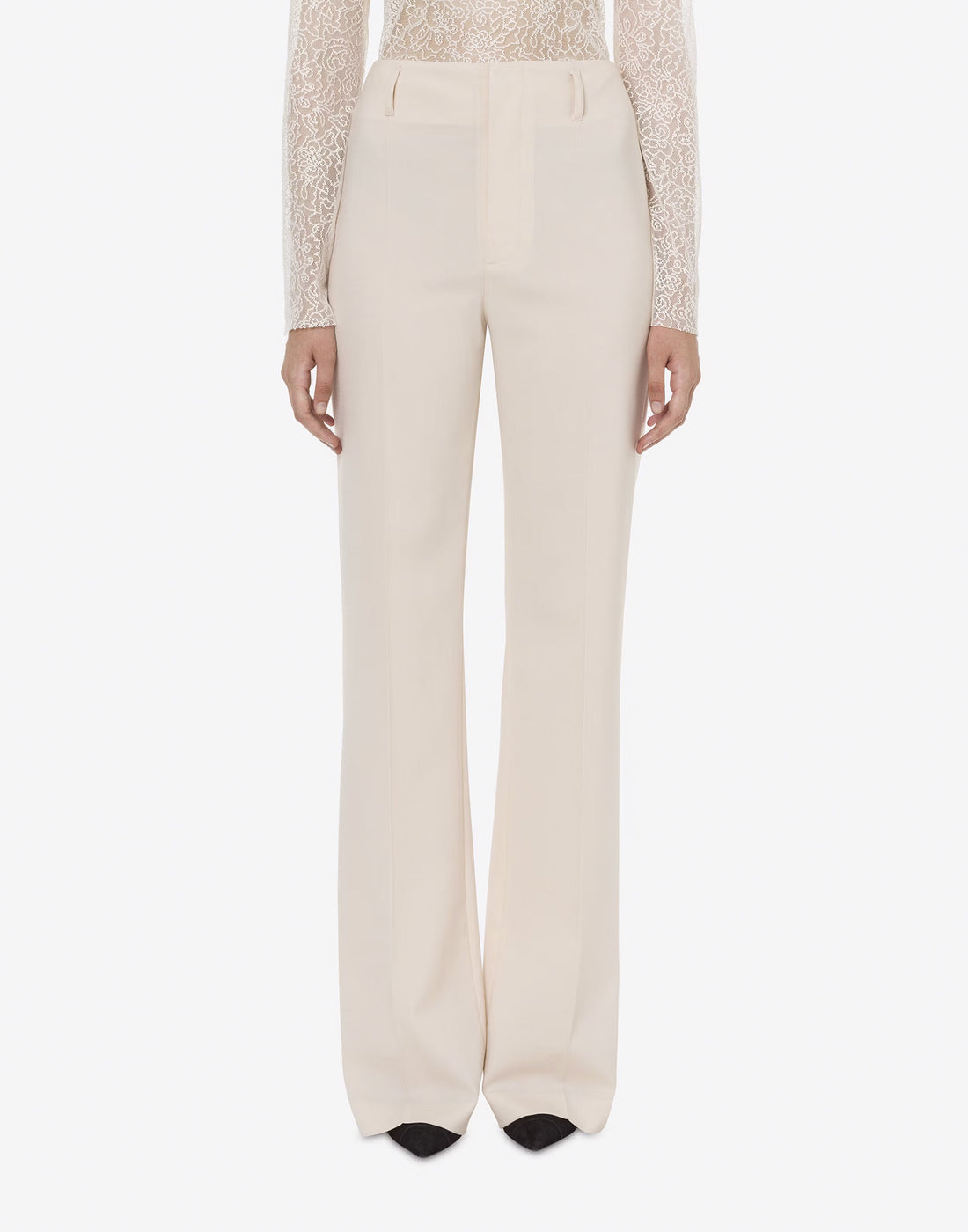 PHILOSOPHY Pantalone Flare in Lana Leggera Stretch