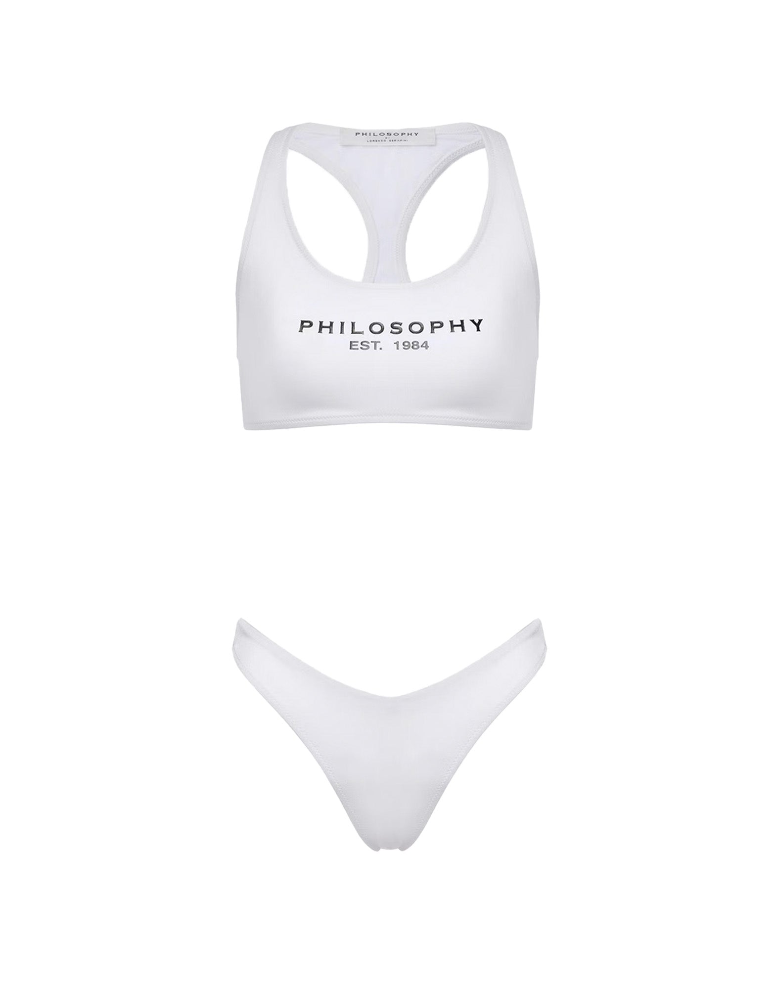 PHILOSOPHY Bikini con stampa logo