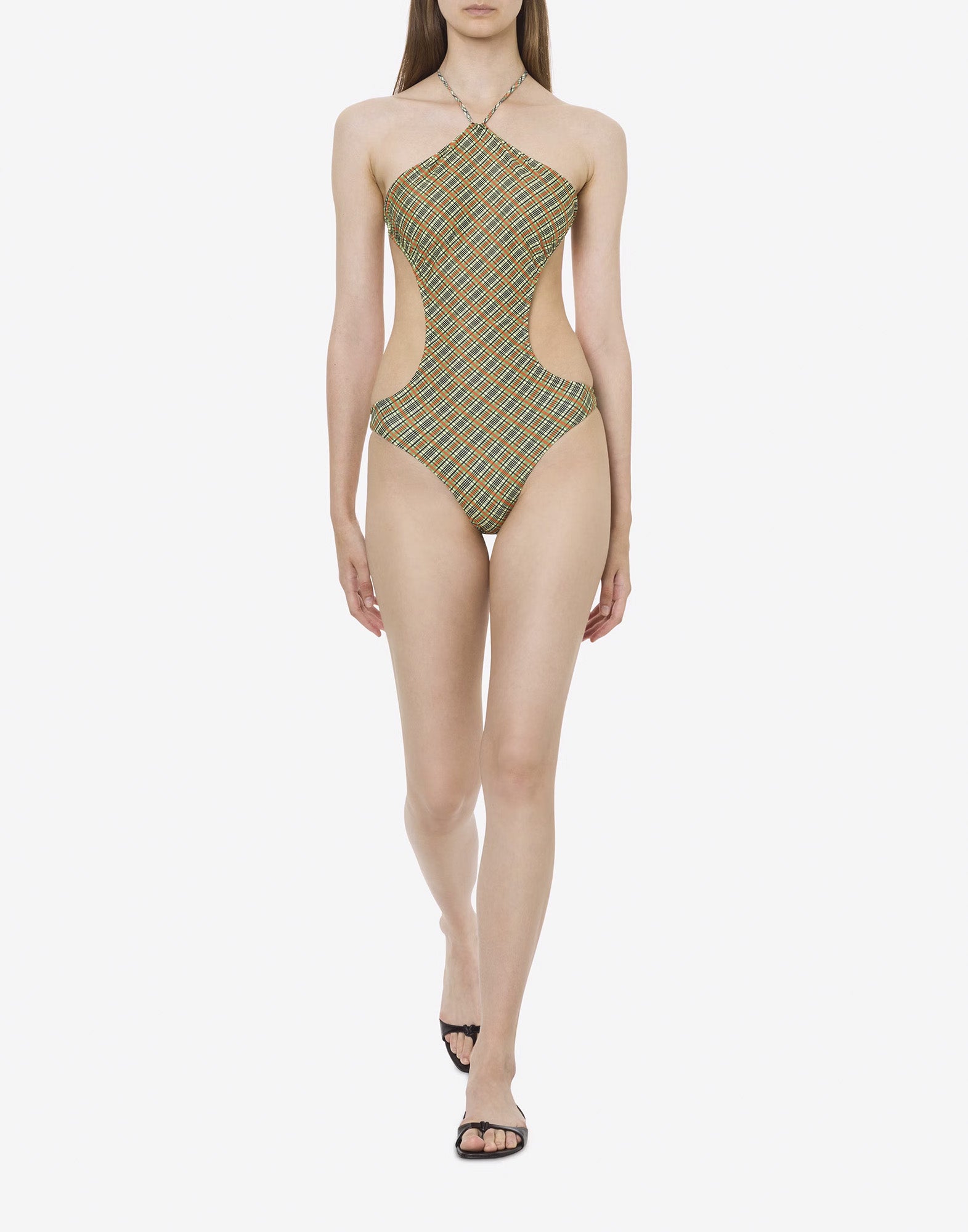 PHILOSOPHY Trikini con stampa Check