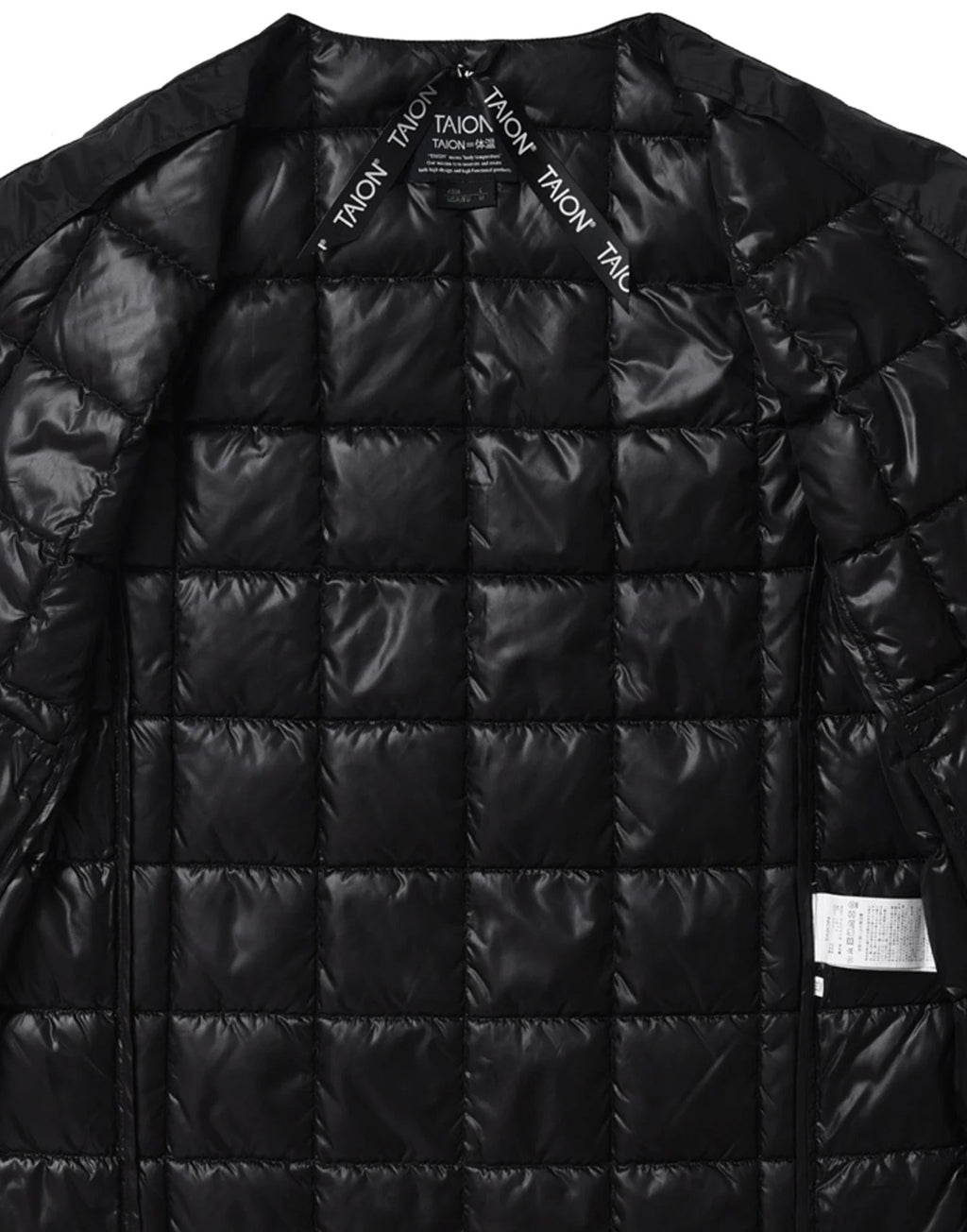 TAION Piumino Basic Line Black