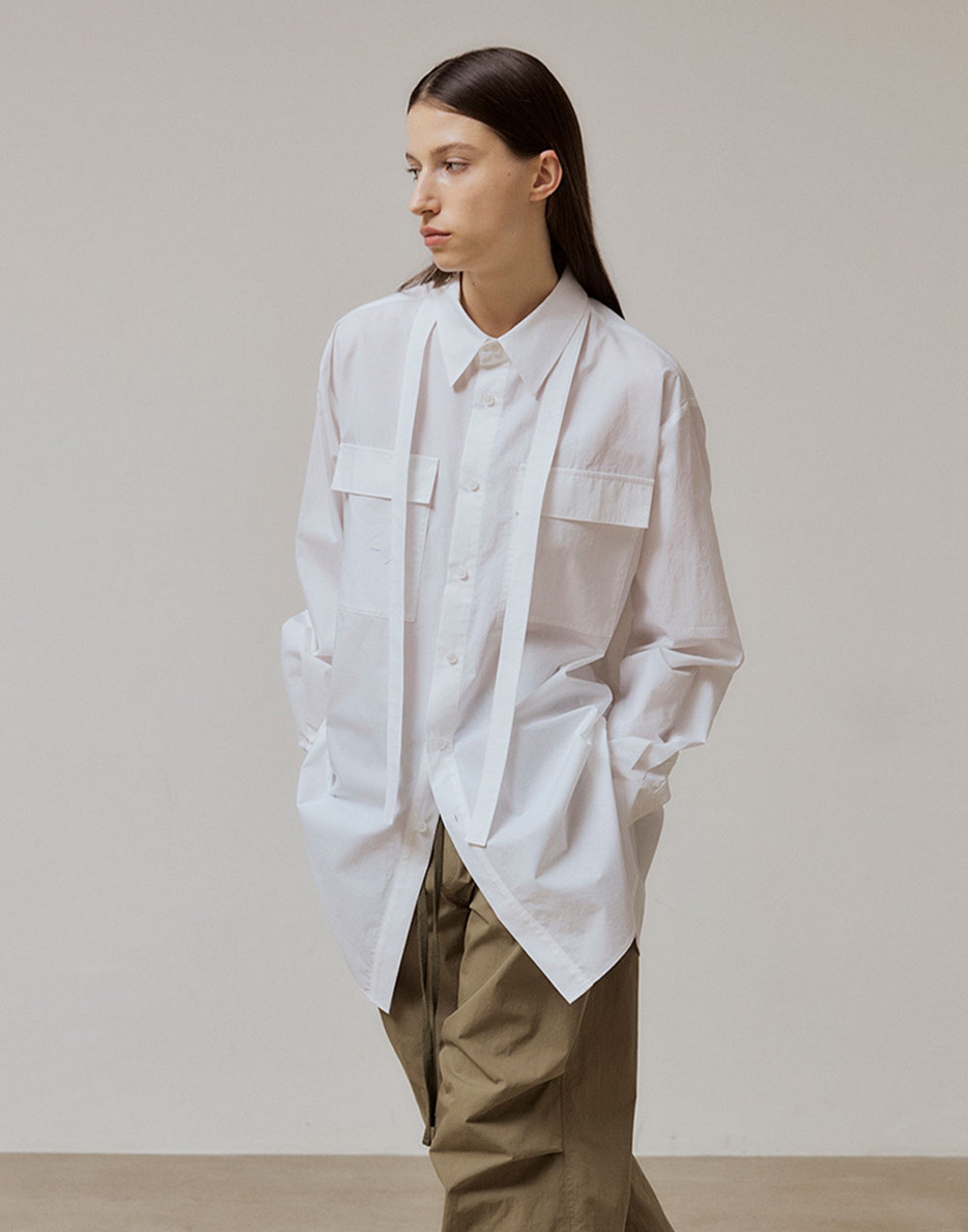 VIS A VIS Camicia Over con Taschino