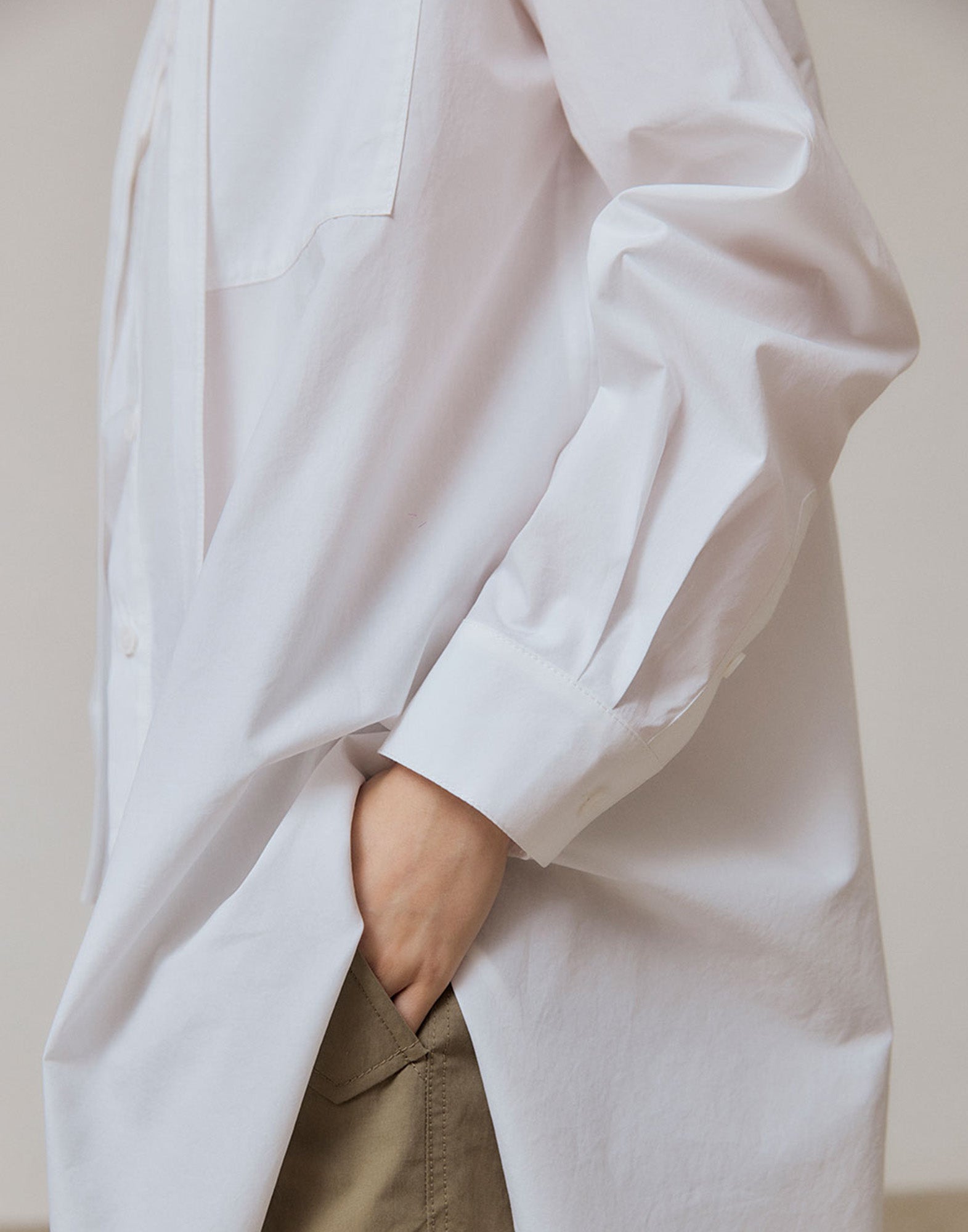 VIS A VIS Camicia Over con Taschino