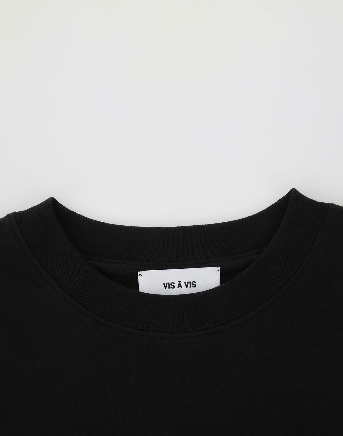 VIS A VIS T-shirt a Maniche Corte Nera
