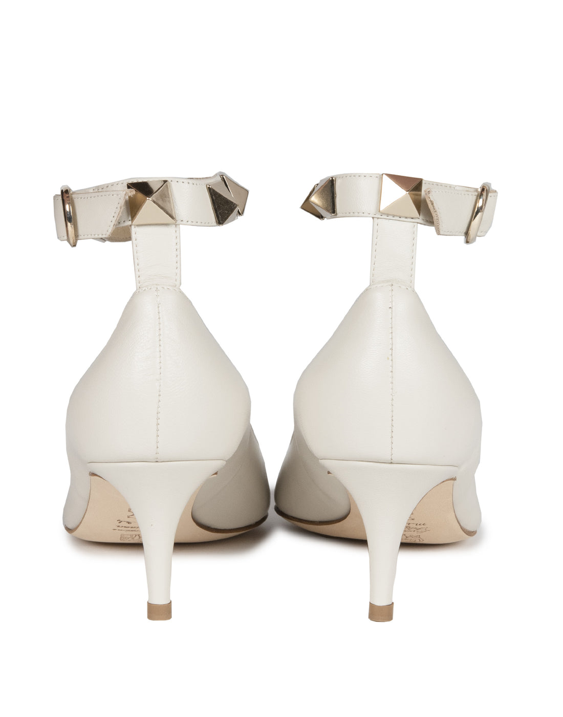 Décolleté with Studded Strap