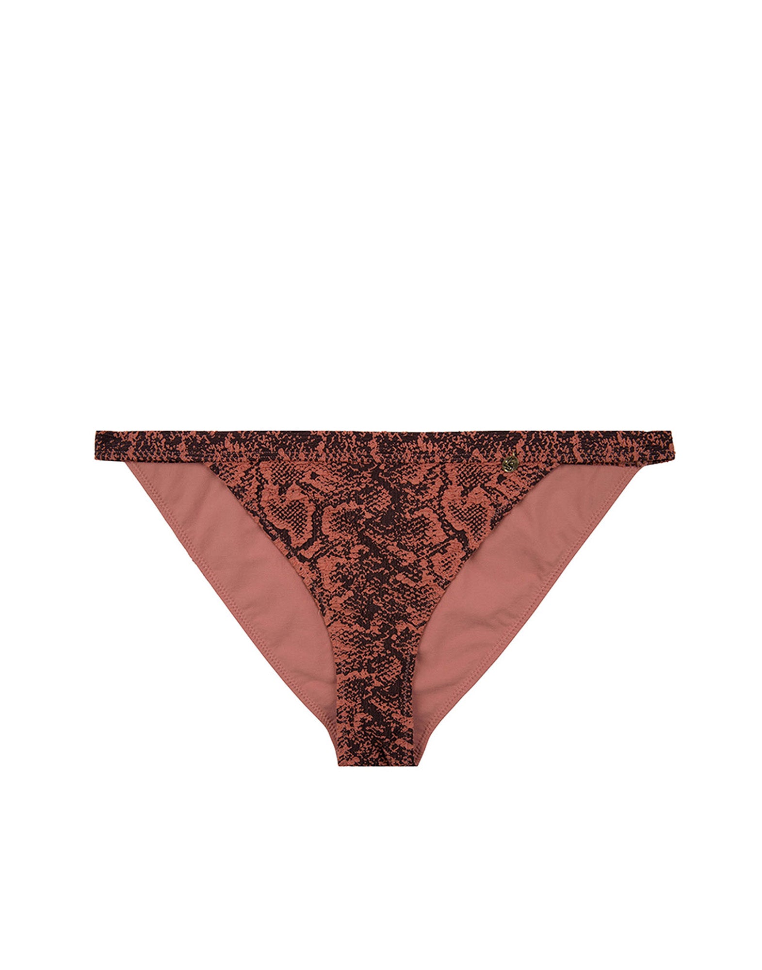 LOVE STORIES Wild Rose Snake Bikini Bottom