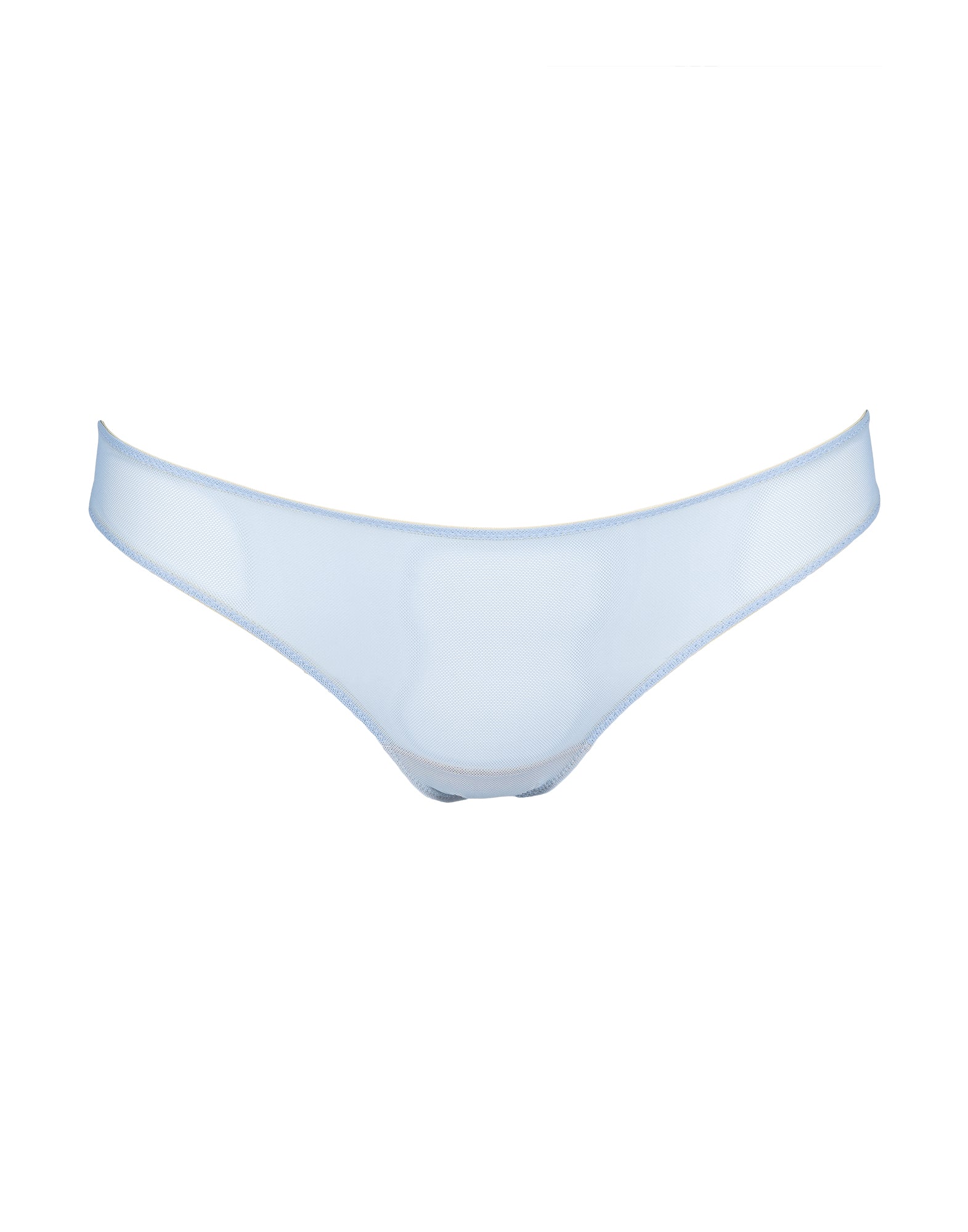 DOUUOD Slip a Brasiliana in Tulle Elasticizzato