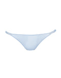 DOUUOD Slip a Brasiliana in Tulle Elasticizzato con Fianchi Arricciati